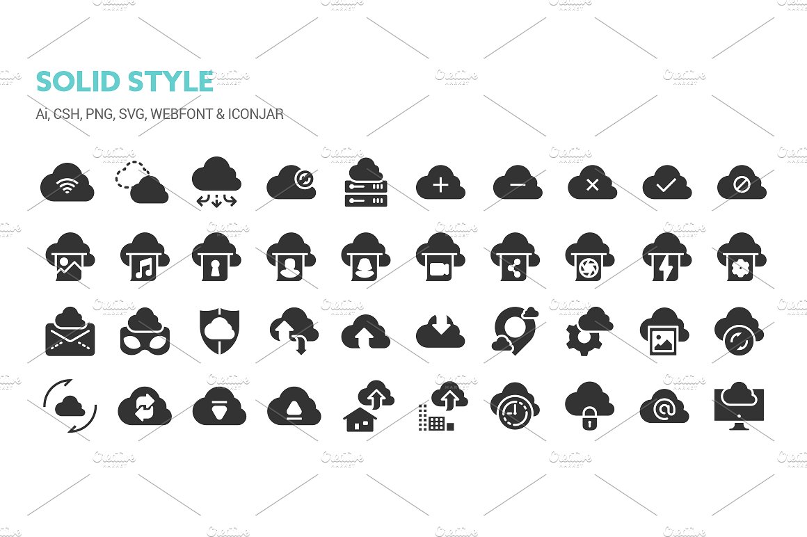 Cloud Icons