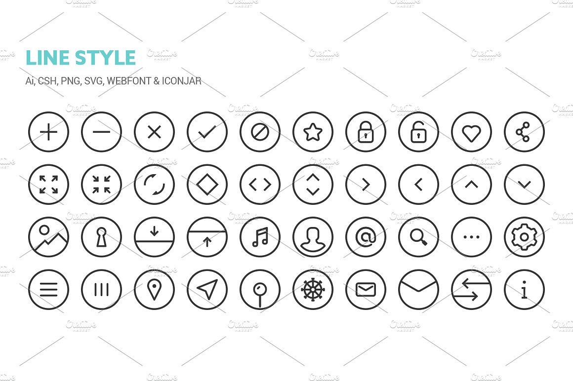 Circle Icons