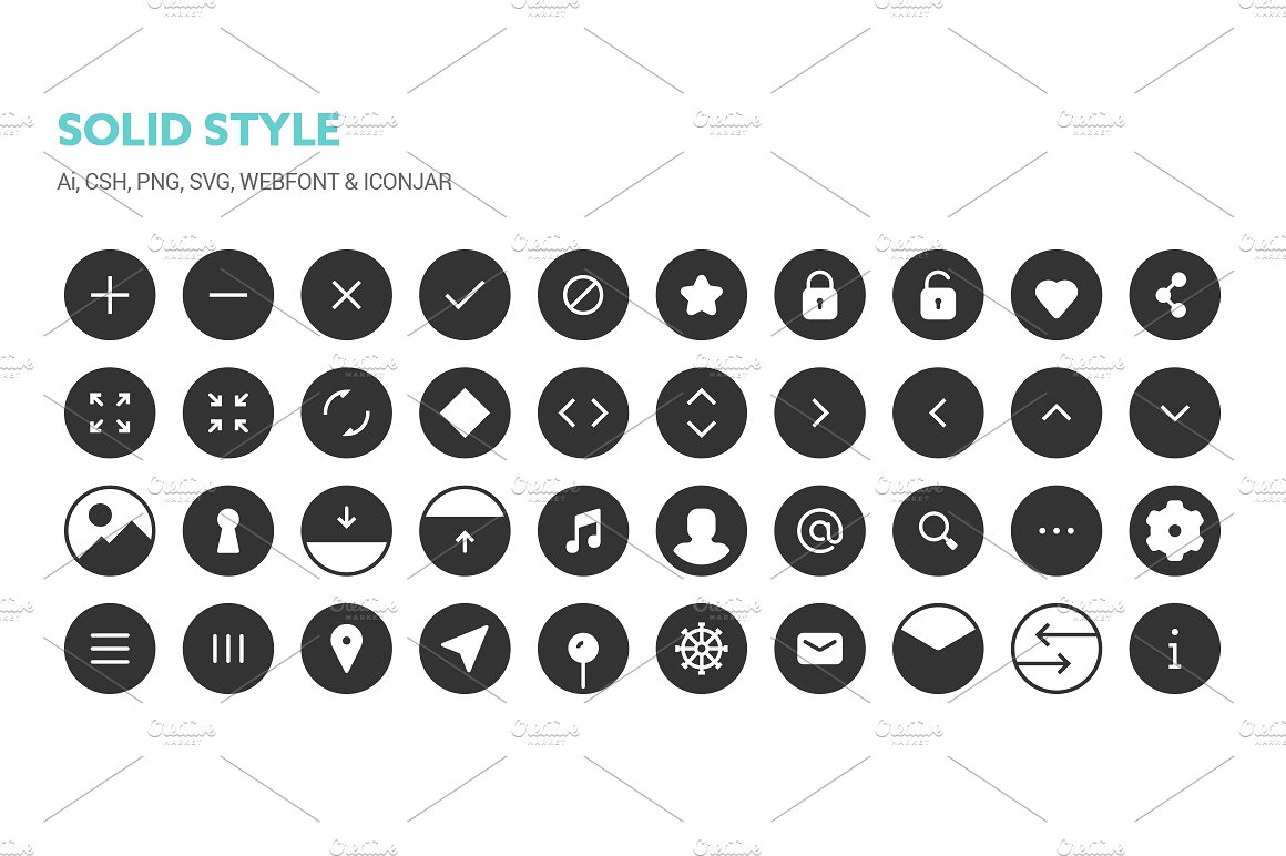 Circle Icons