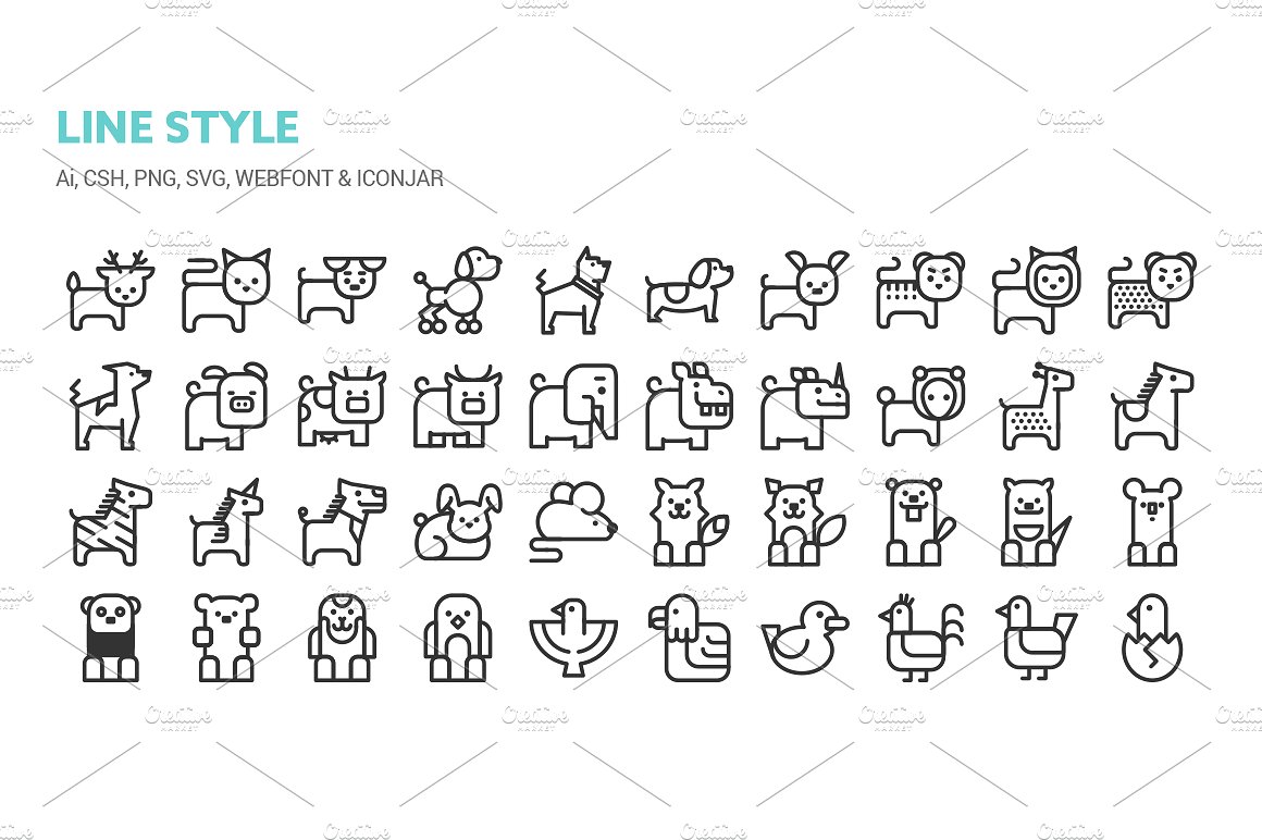 Animals Icons