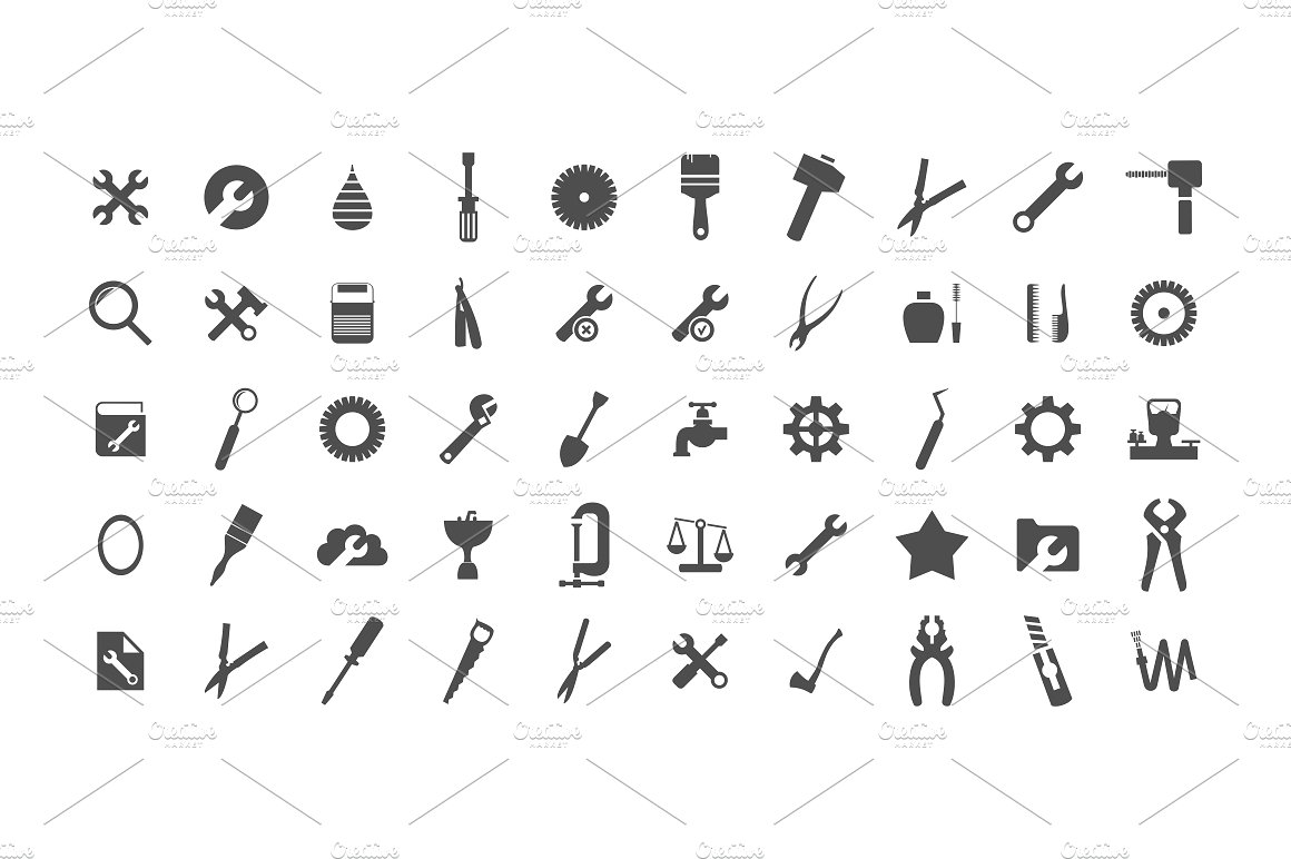 Collection tool icons