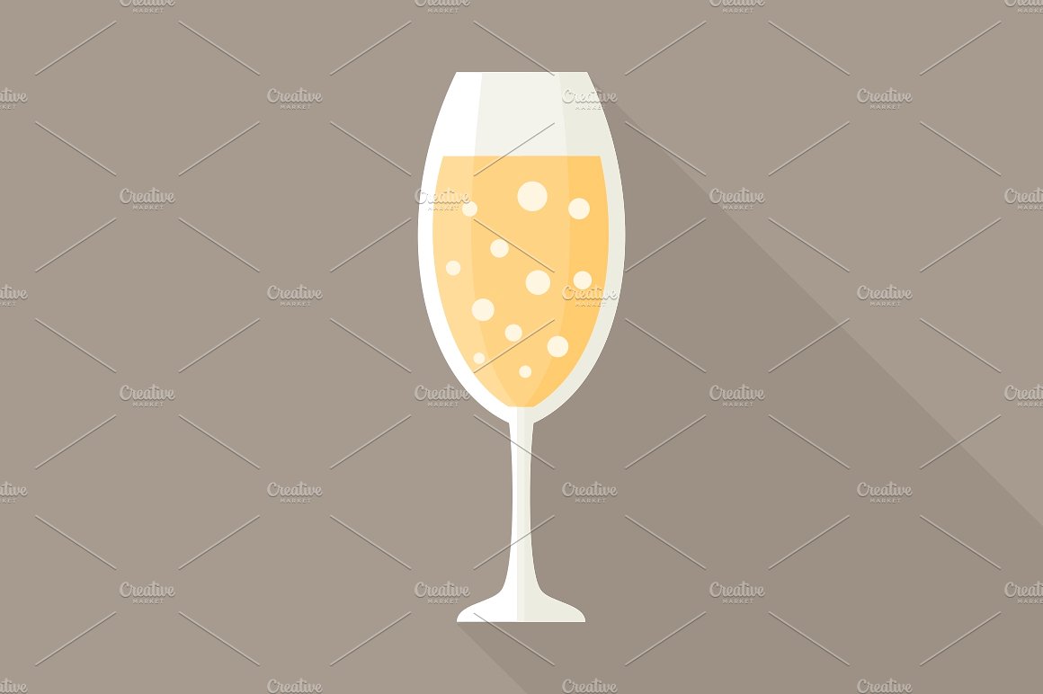 Glass of champagne