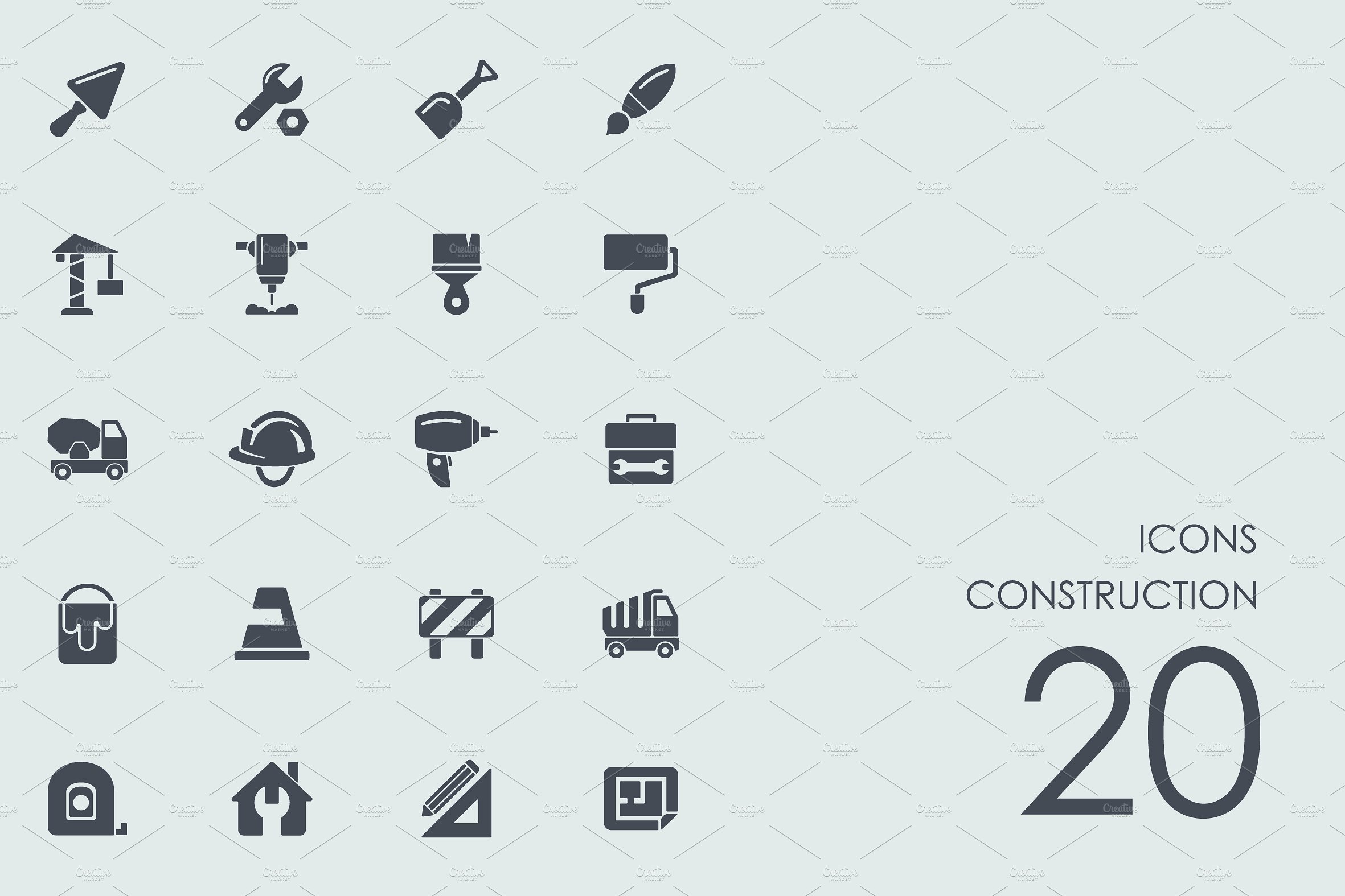 Construction icons