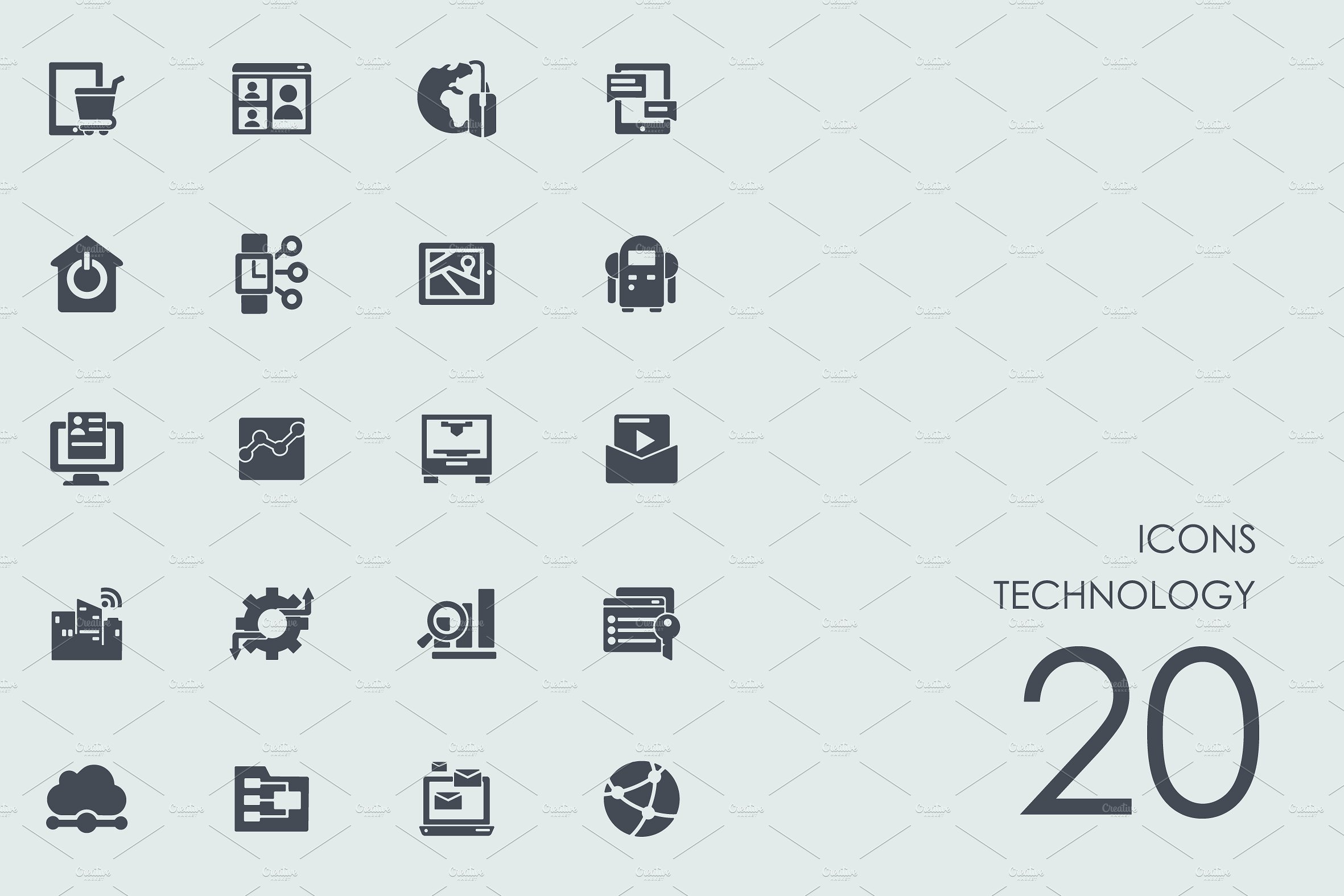 Technology icons