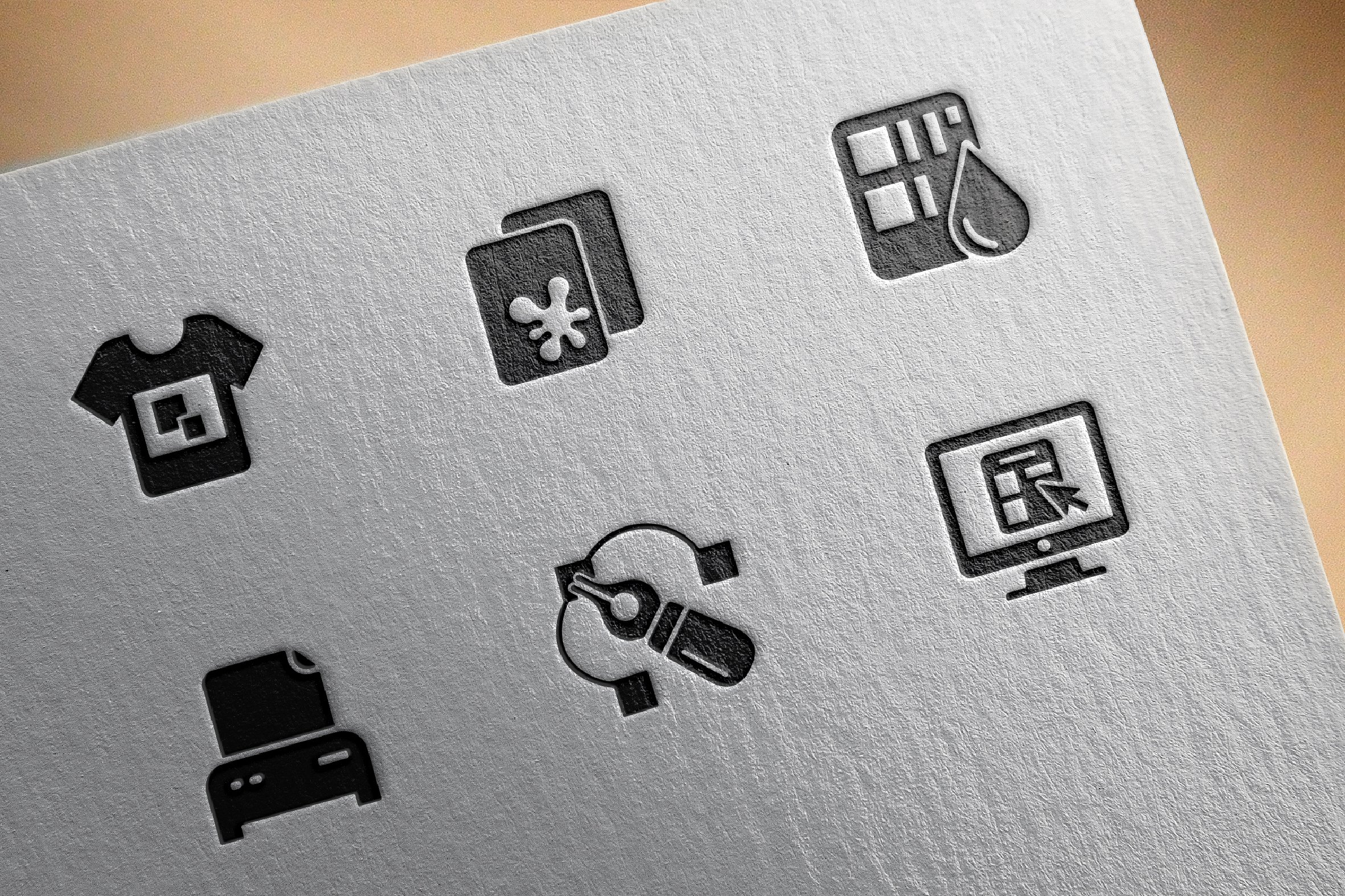 Printing icons