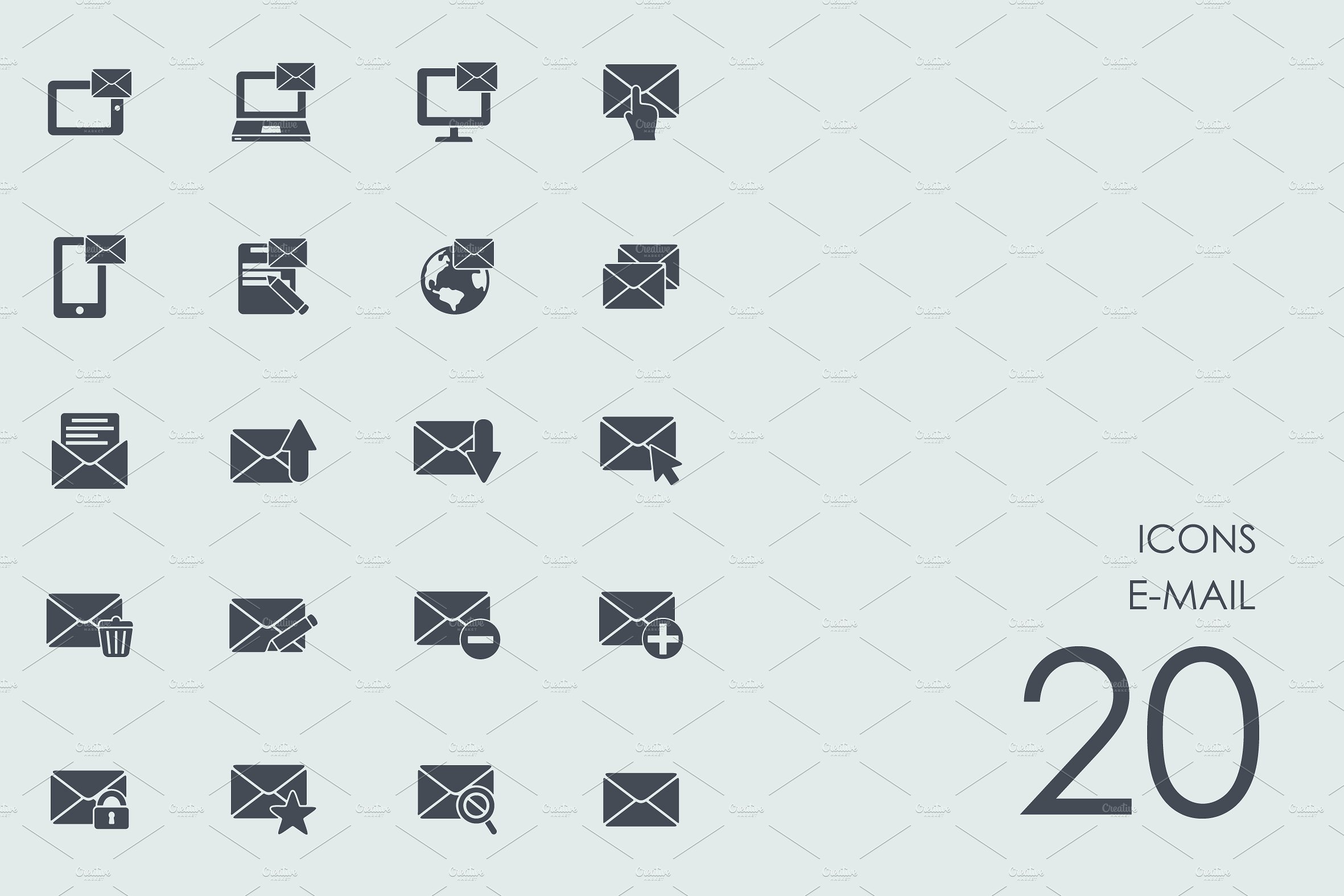 E-mail icons