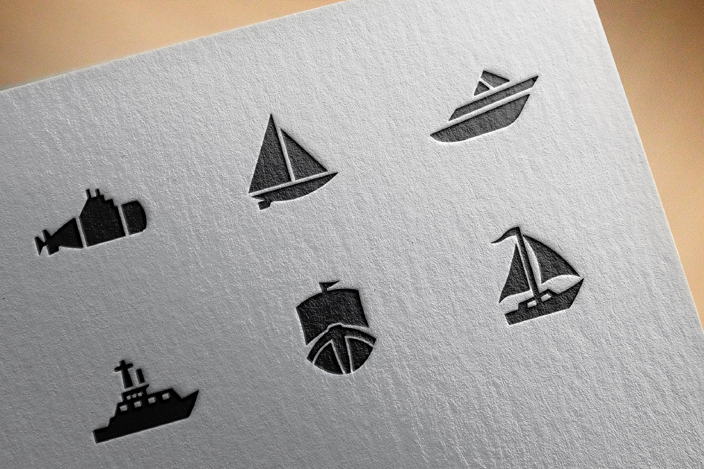 Ships and boats icons