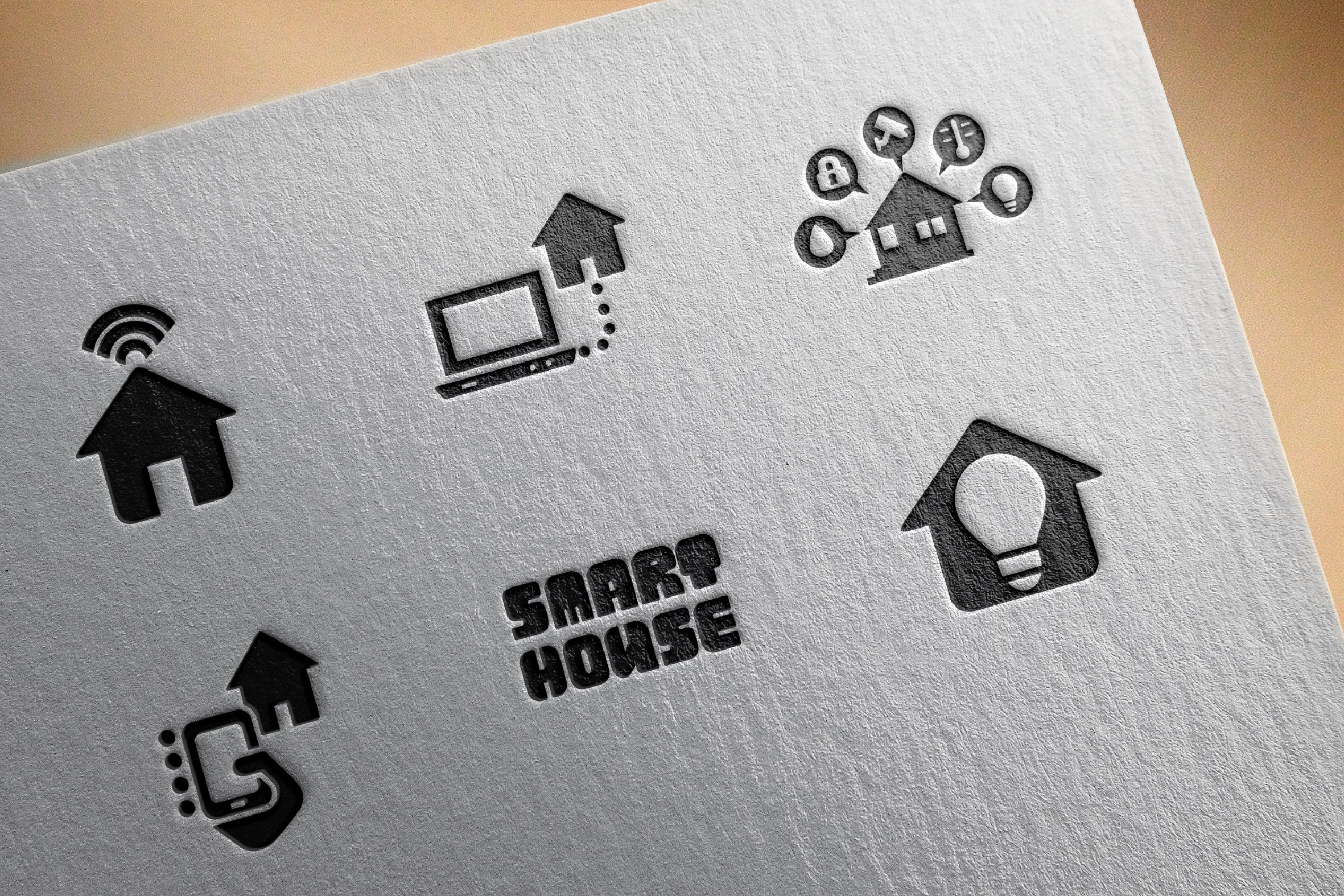 Smart house icons