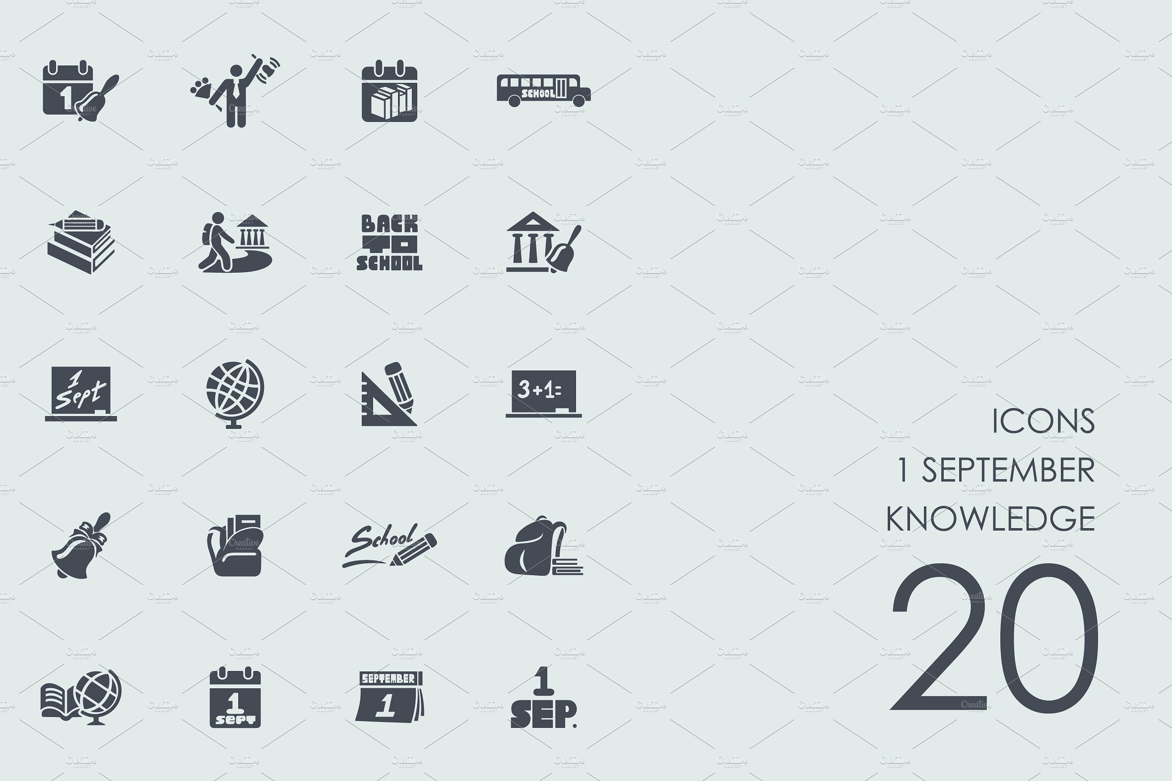 1 september knowledge icons