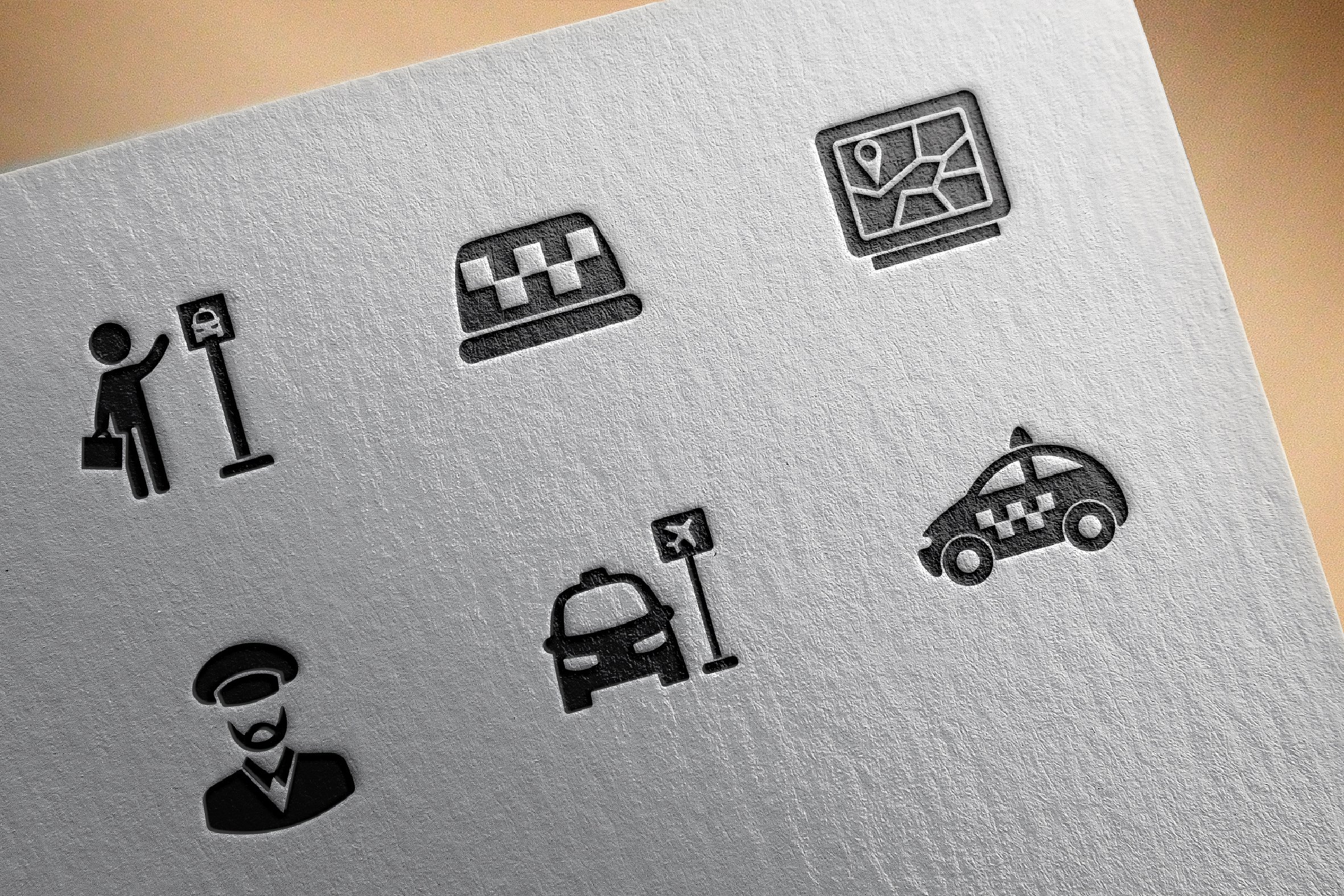 Taxi icons