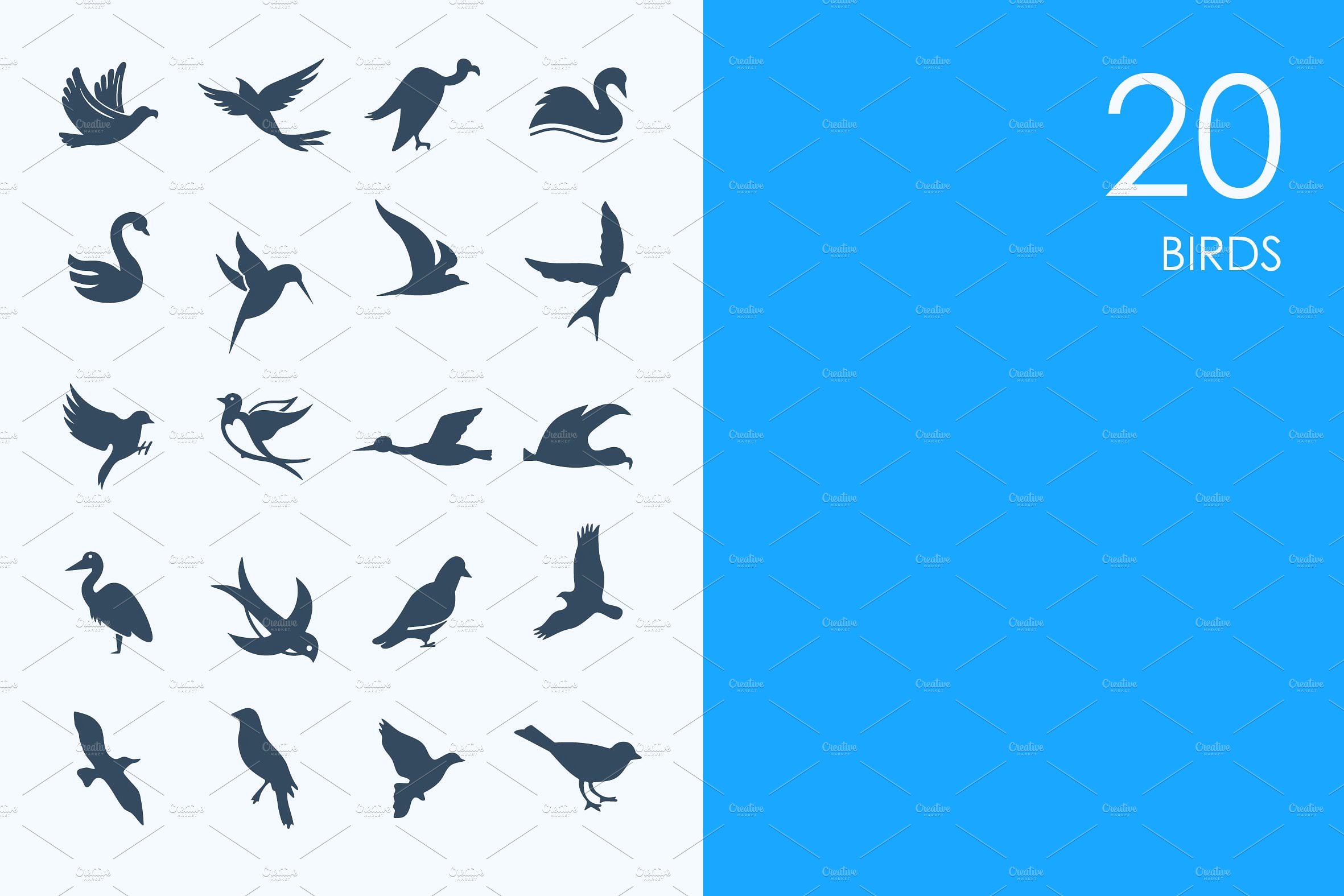 Birds icons