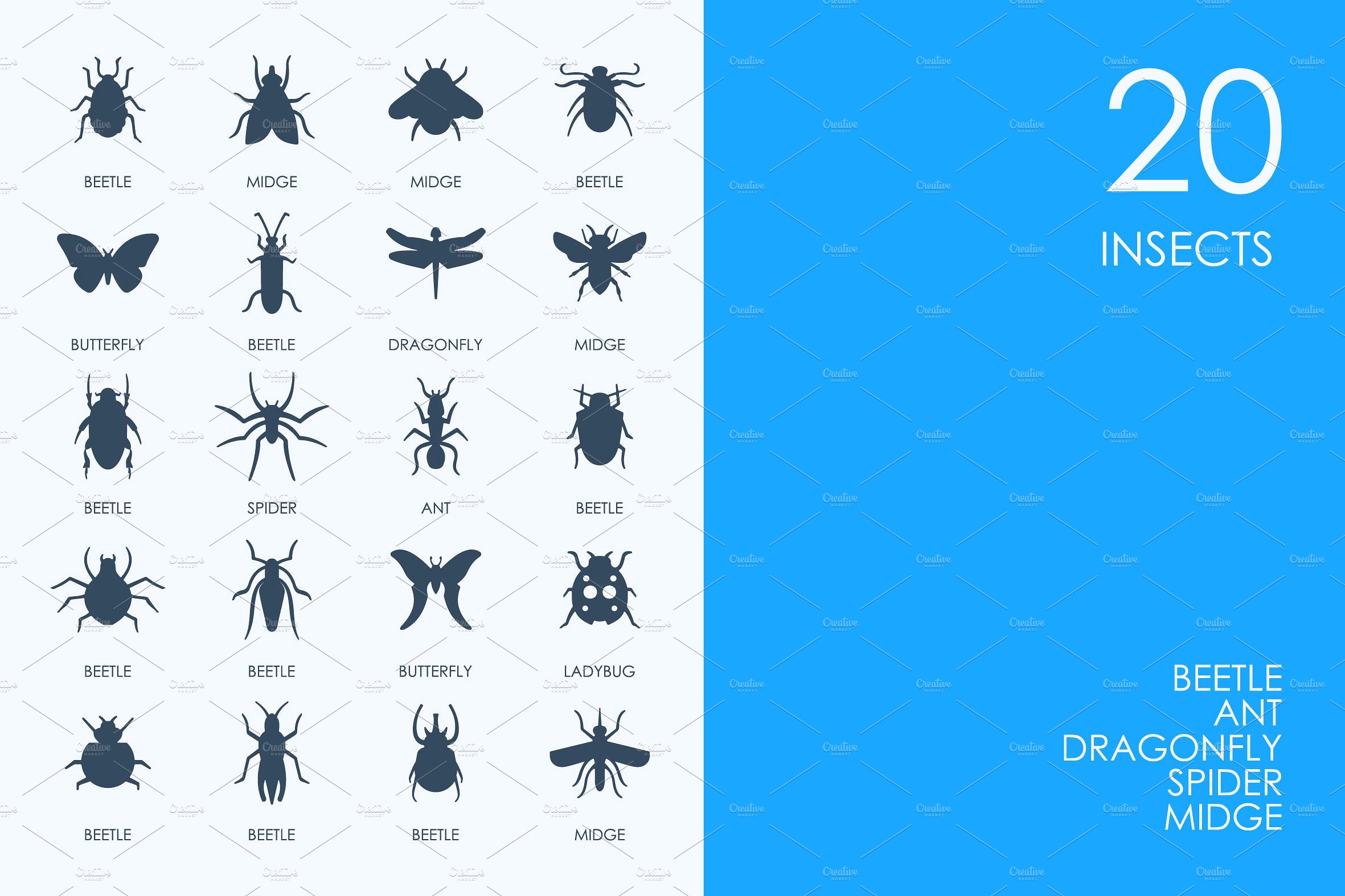 Insects icons