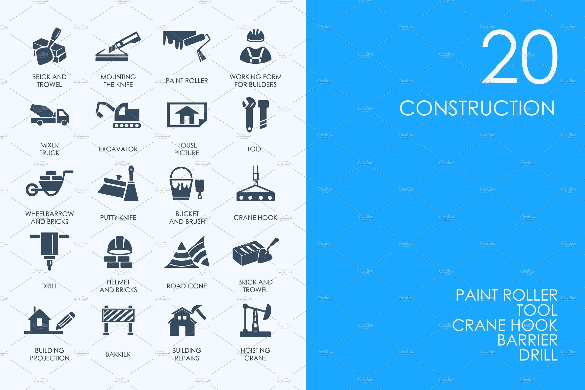 Construction icons