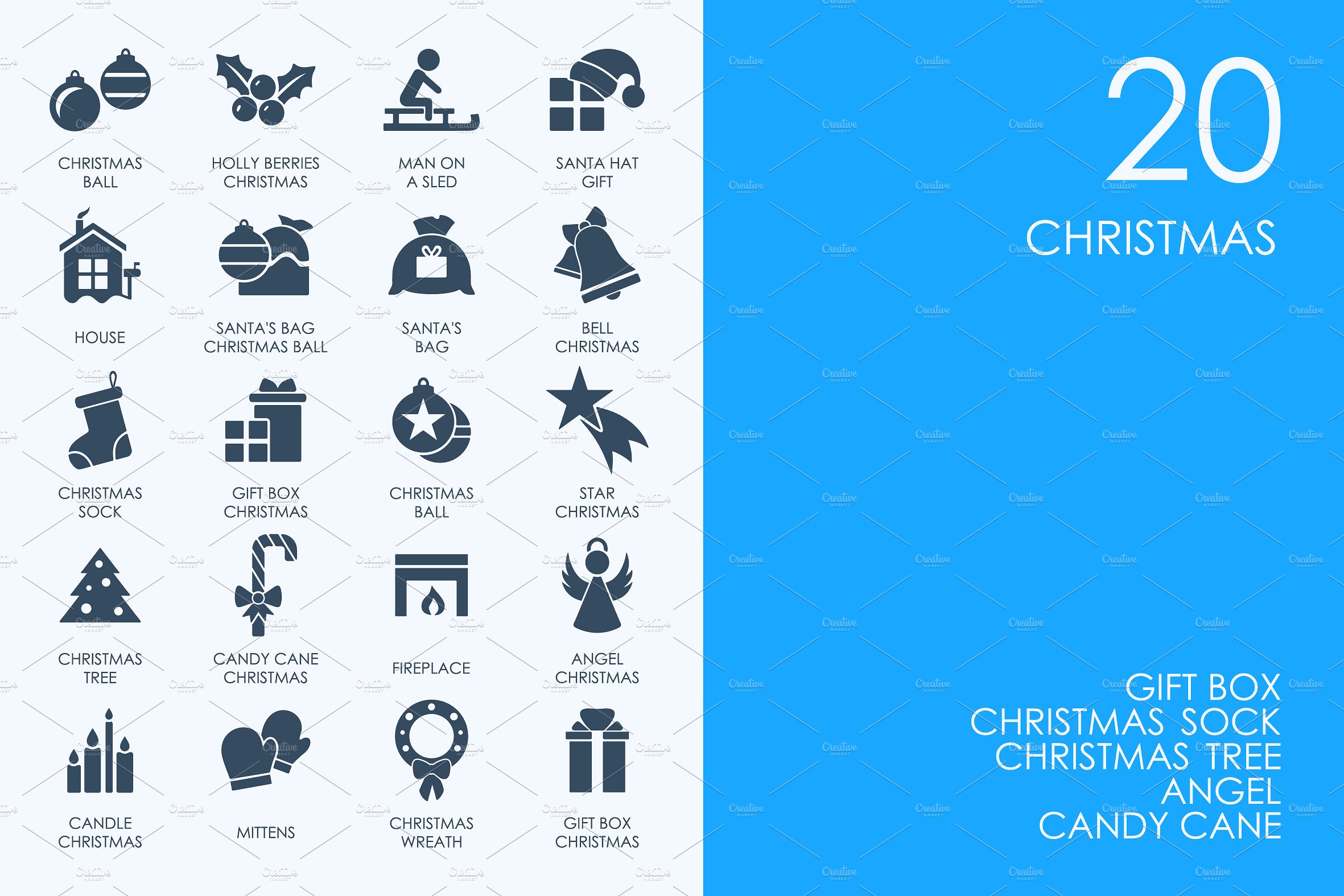 Christmas icons