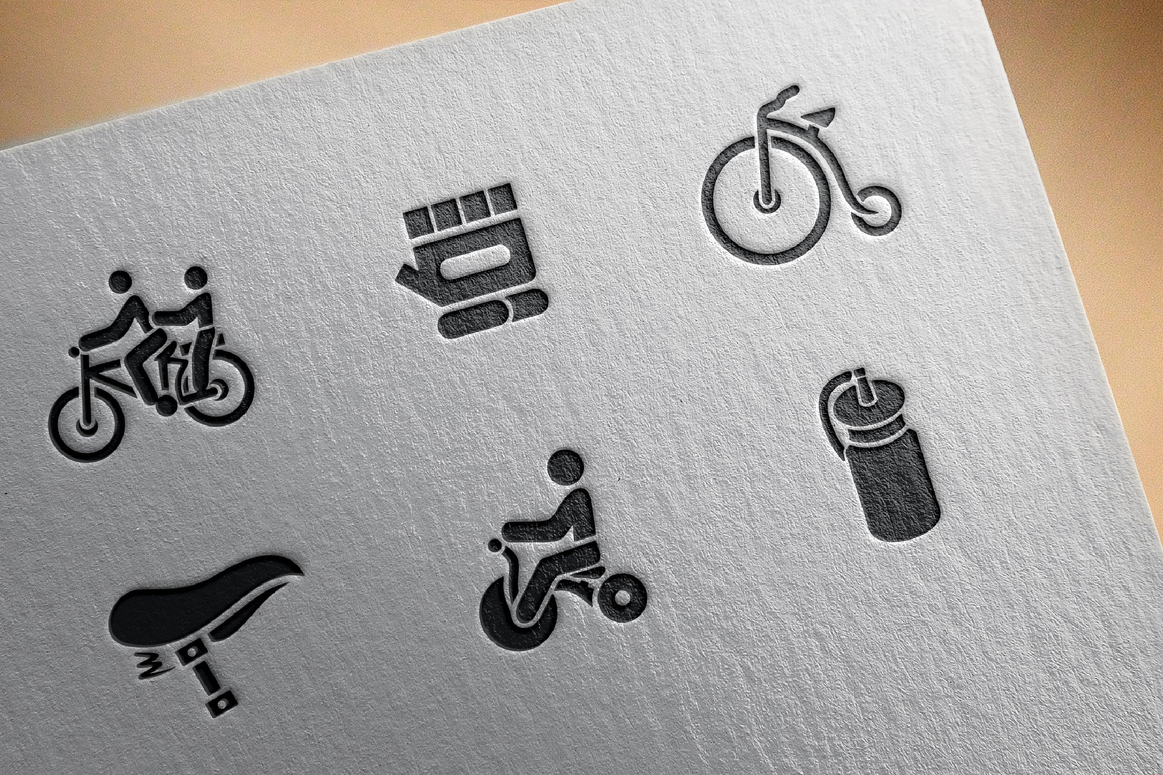 Bicycle icons