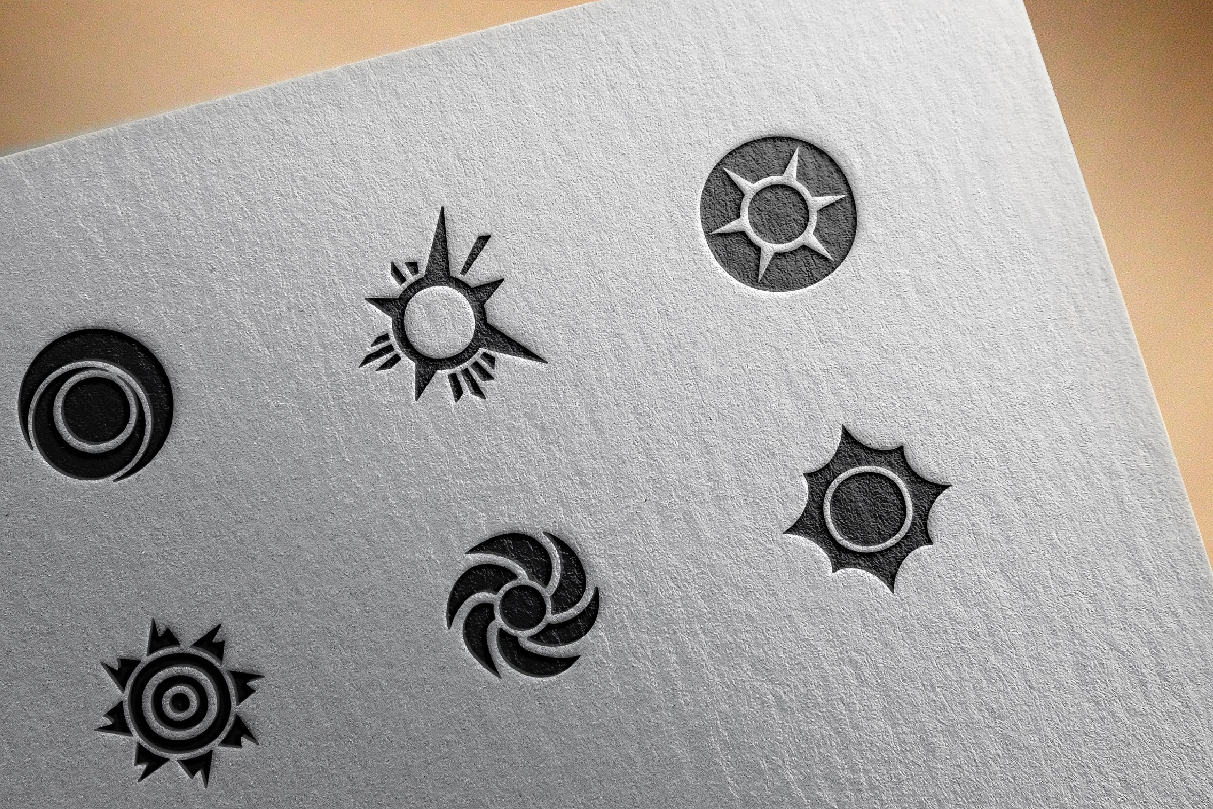 Sun icons