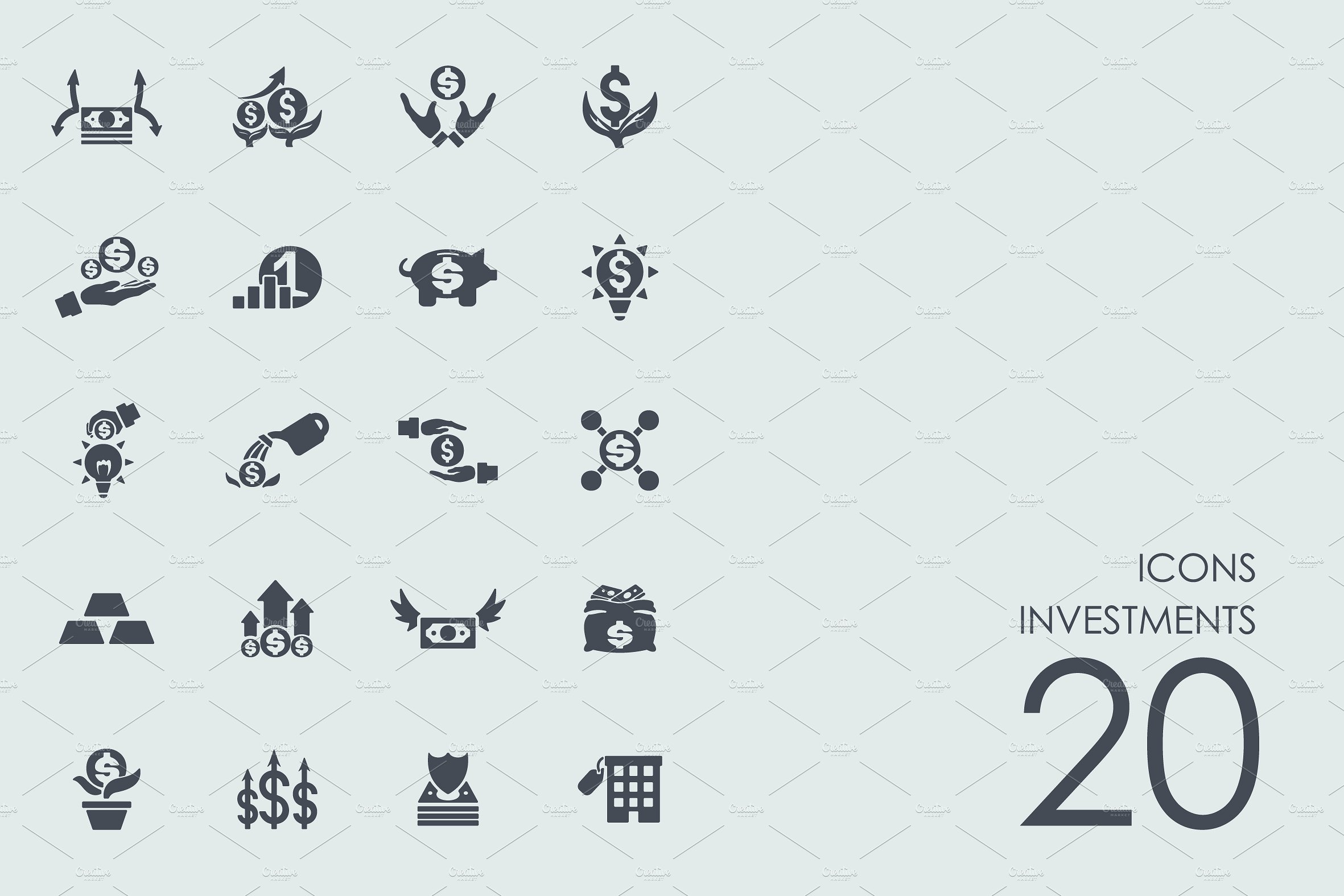 Investments icons