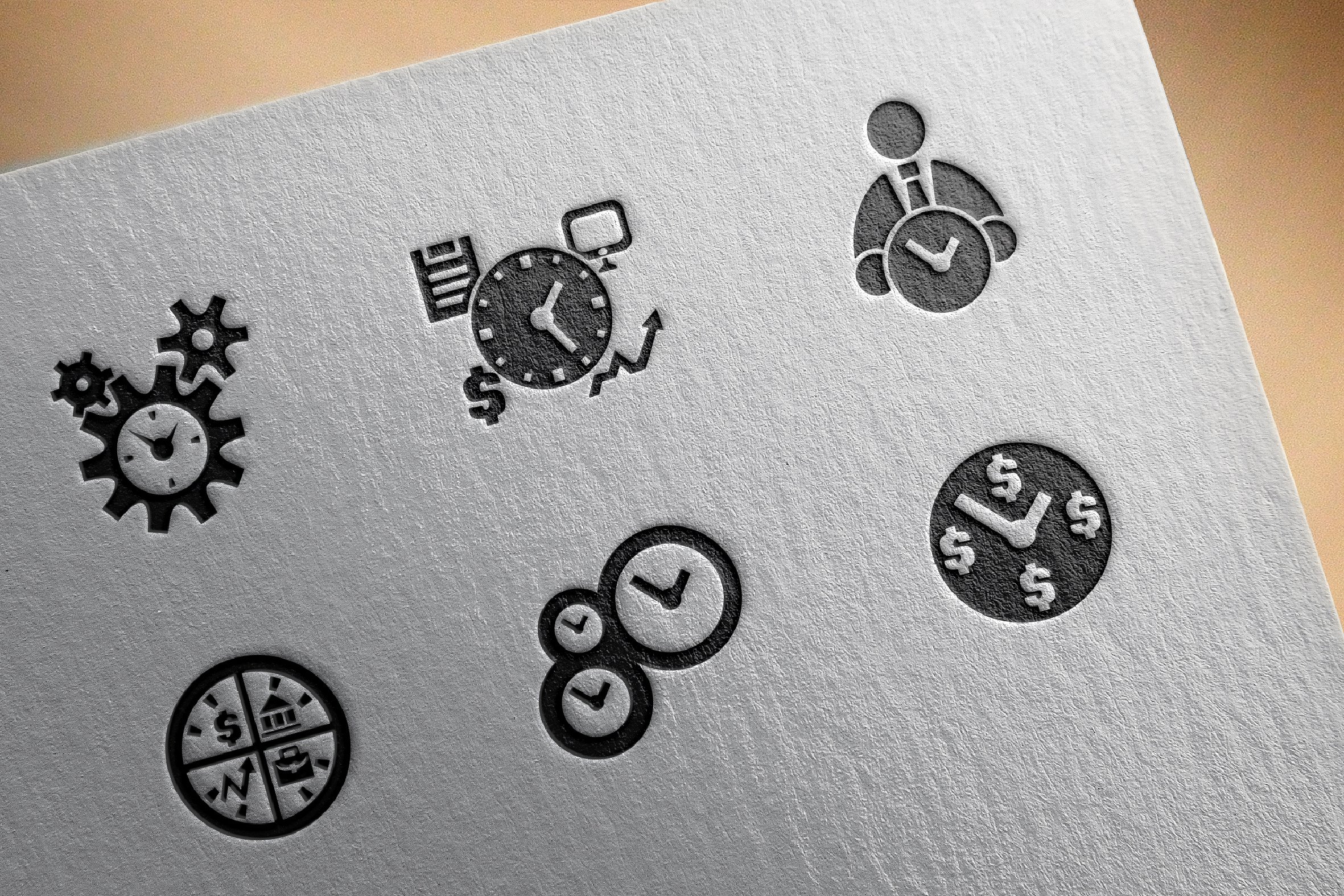 Time management icons