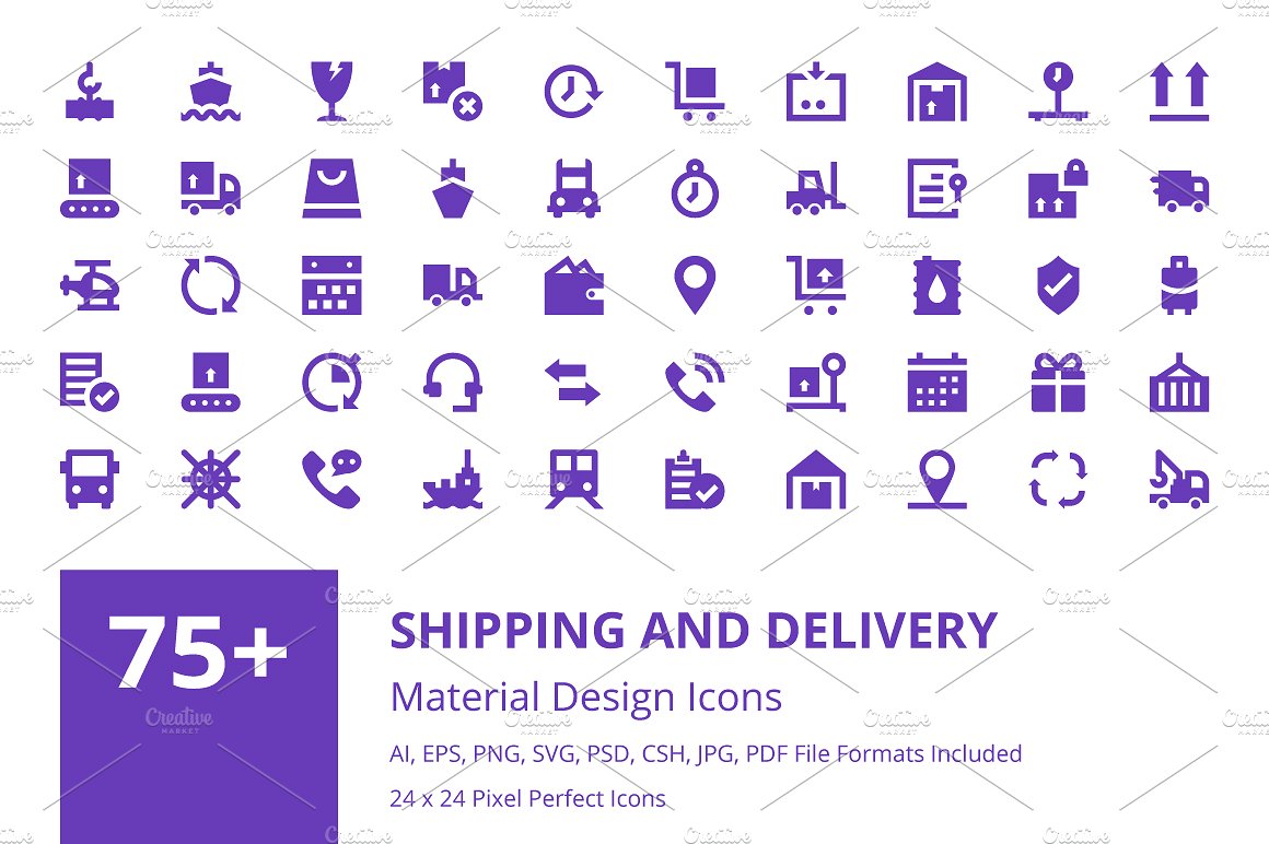 75 Shipping and Delivery Icon