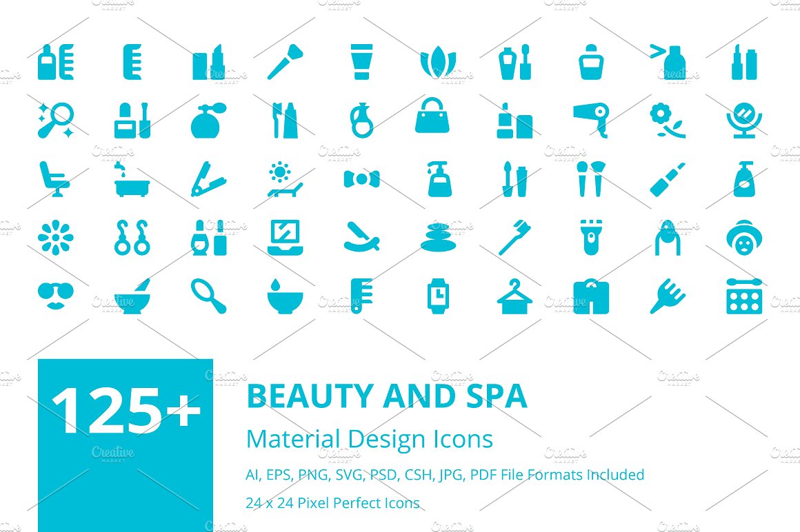 125 Beauty and Spa Material I