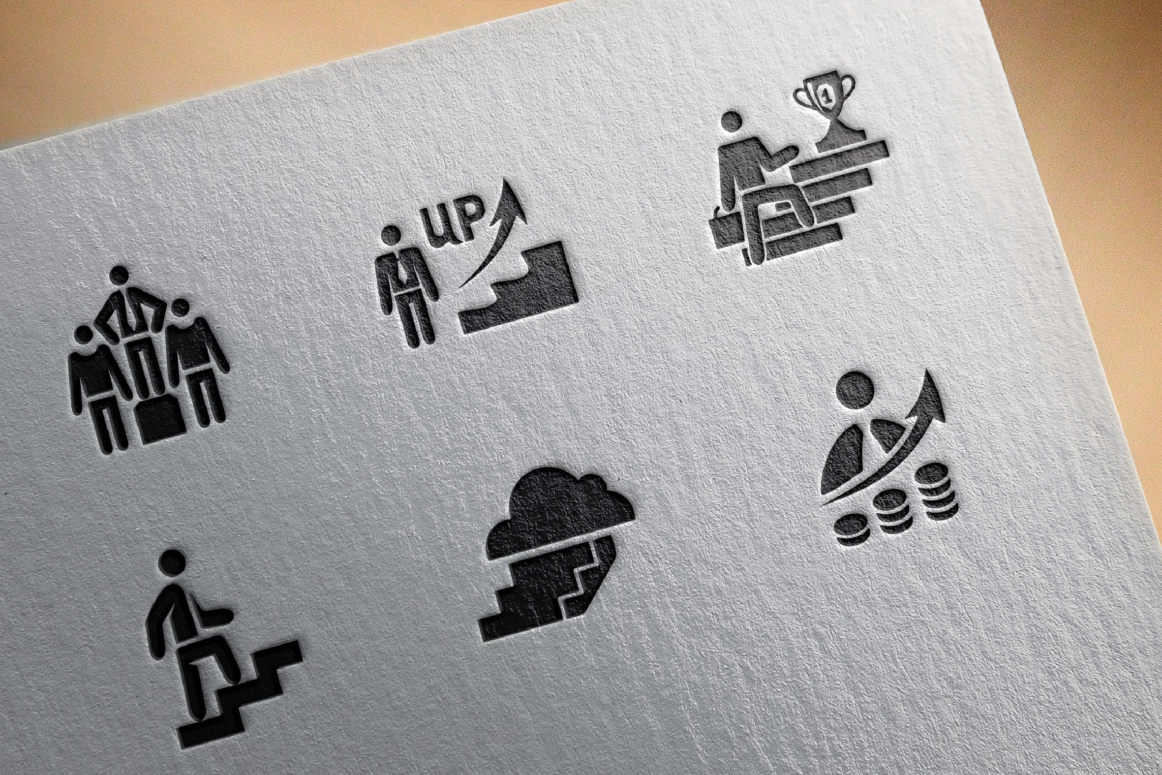 Career Ladder icons