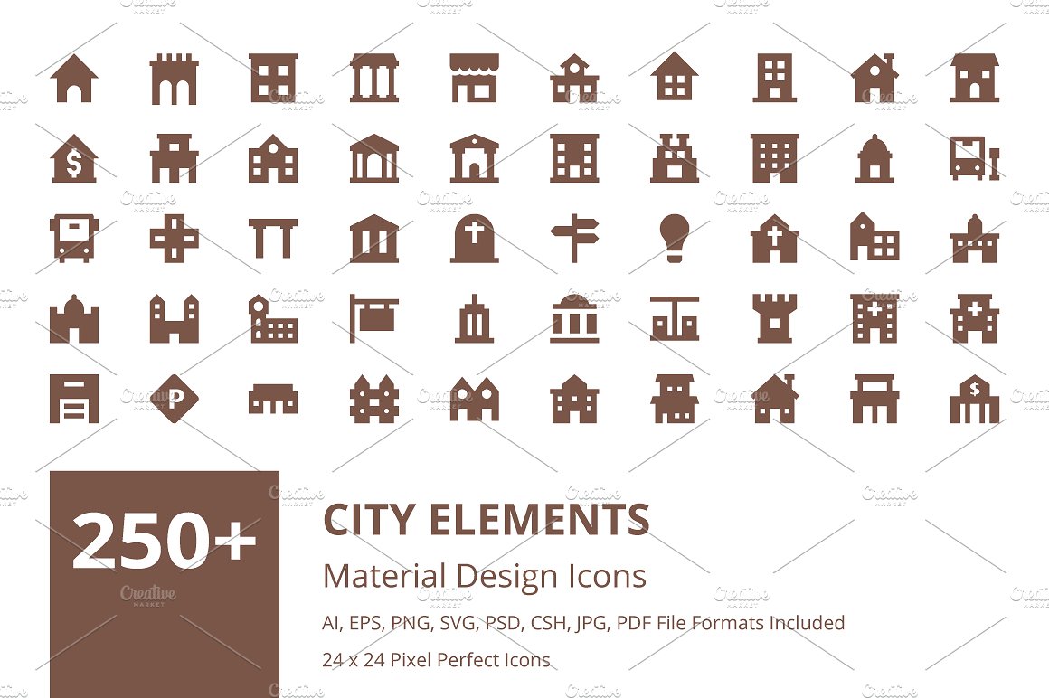 250 City Elements Material Ic