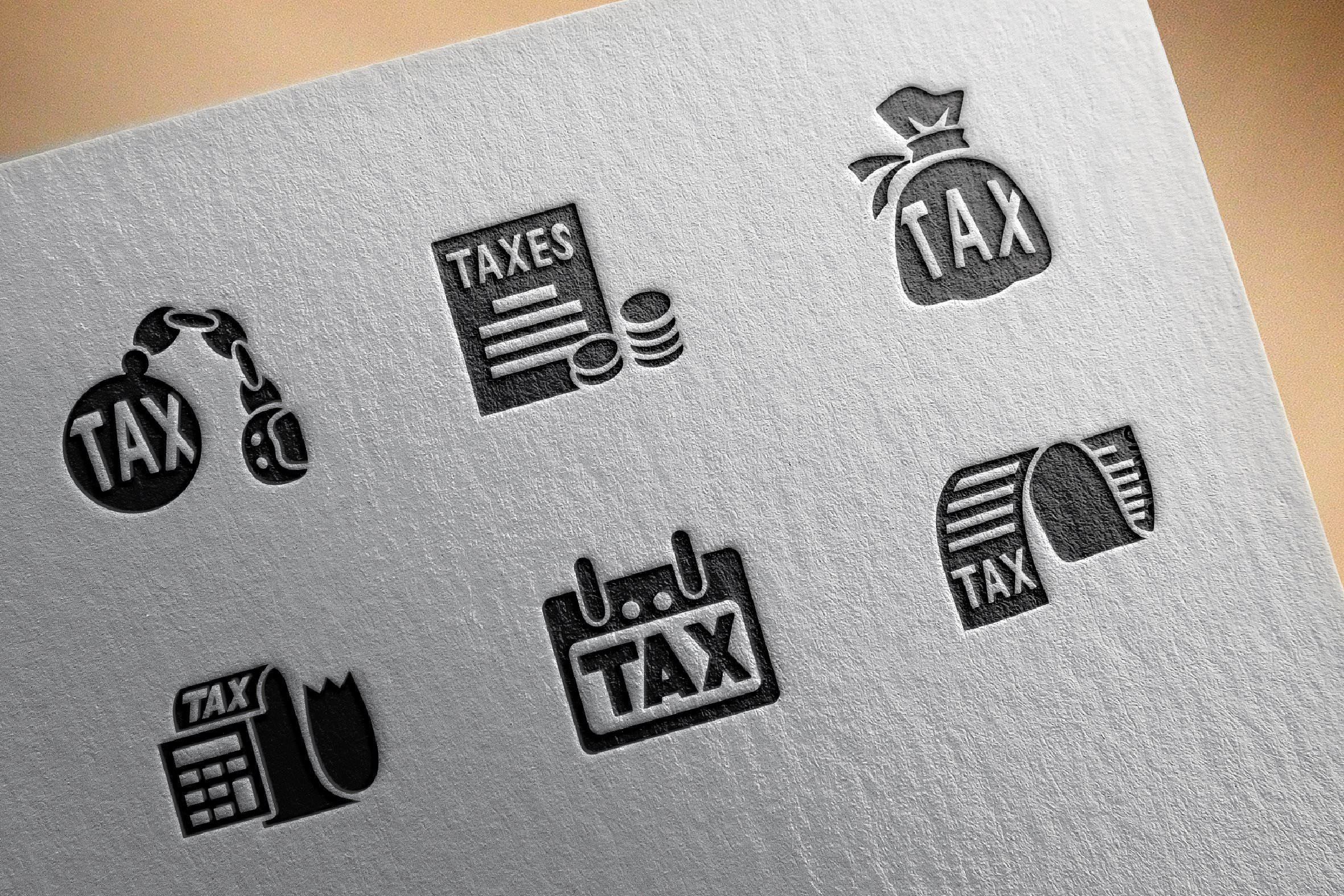 Tax icons