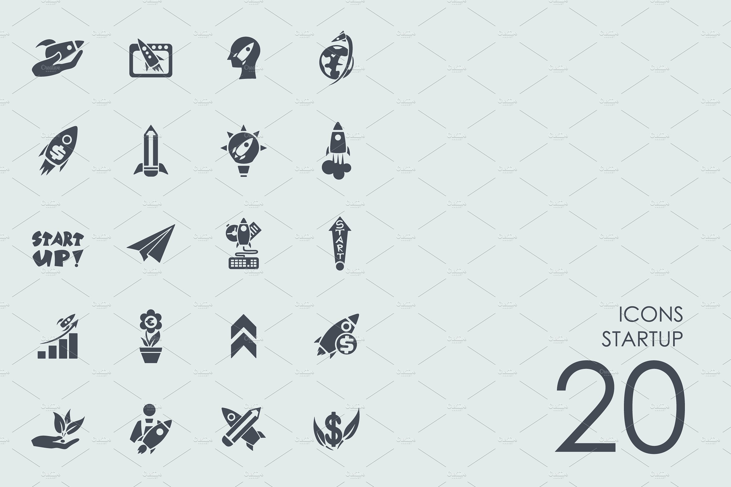 Startup icons