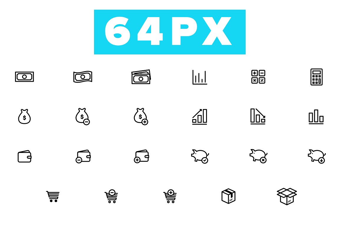 Ecommerce Icons Vol 01