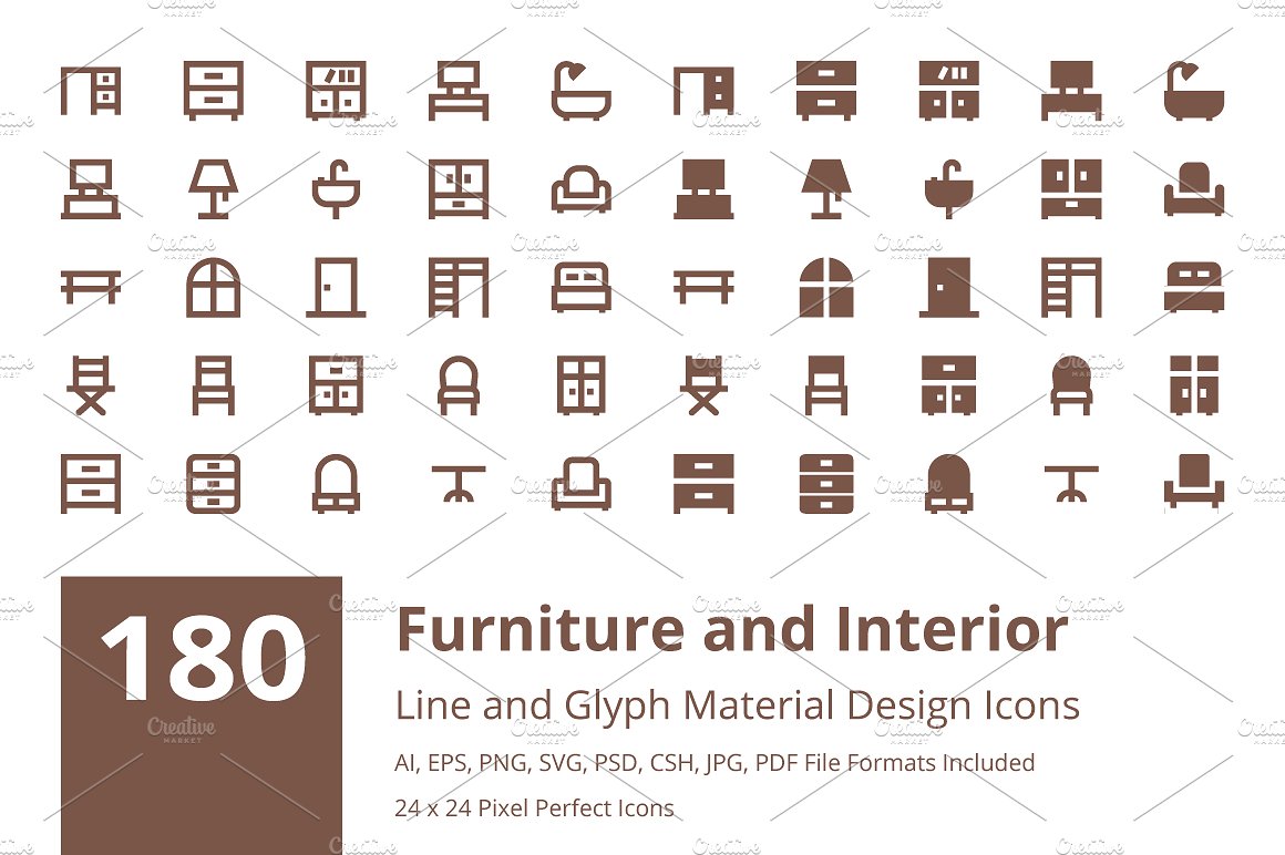 180 Furniture Material Design