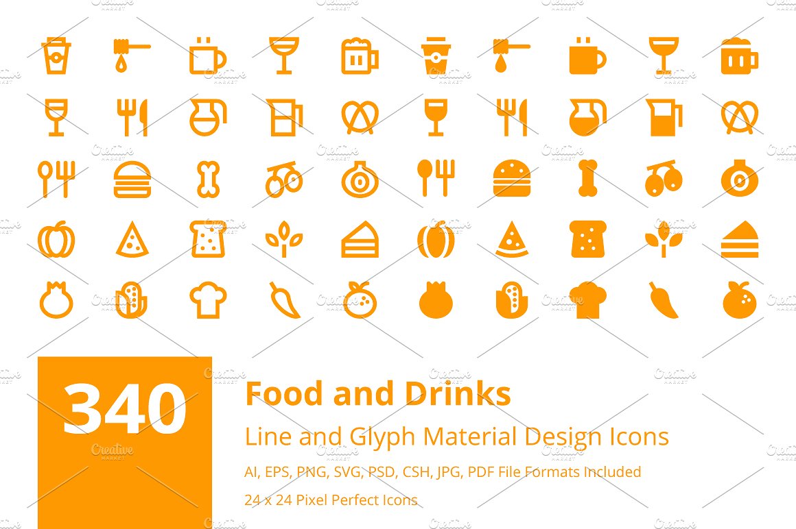 340 Food and Drinks Material I