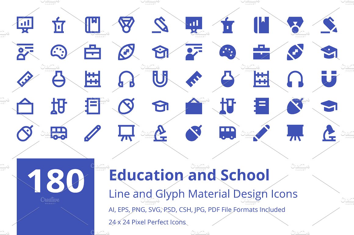 Material Education and School