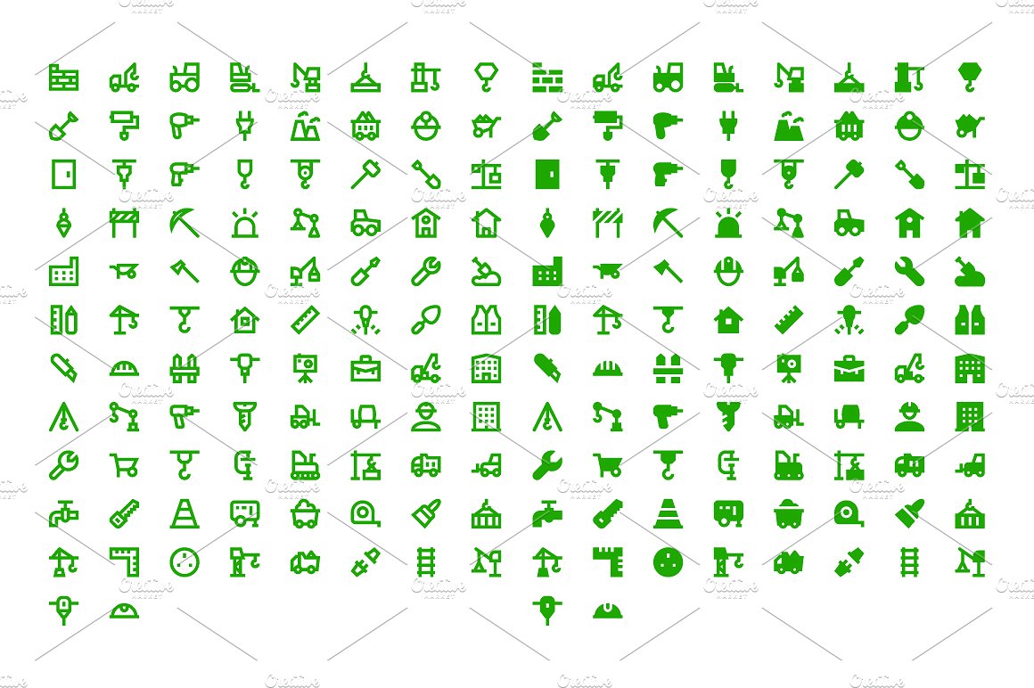 180 Material Construction Icon