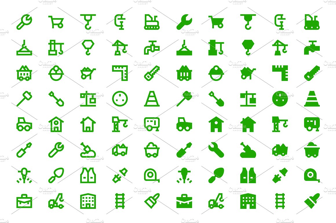 180 Material Construction Icon