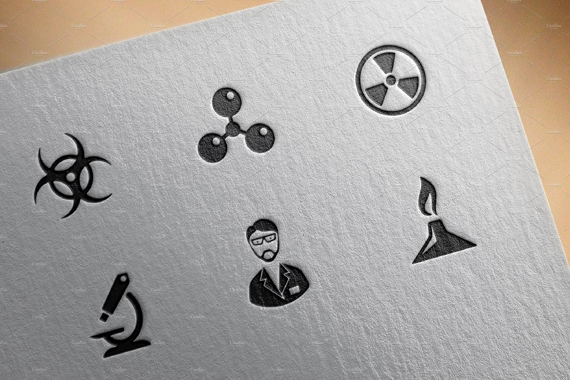 Chemistry icons