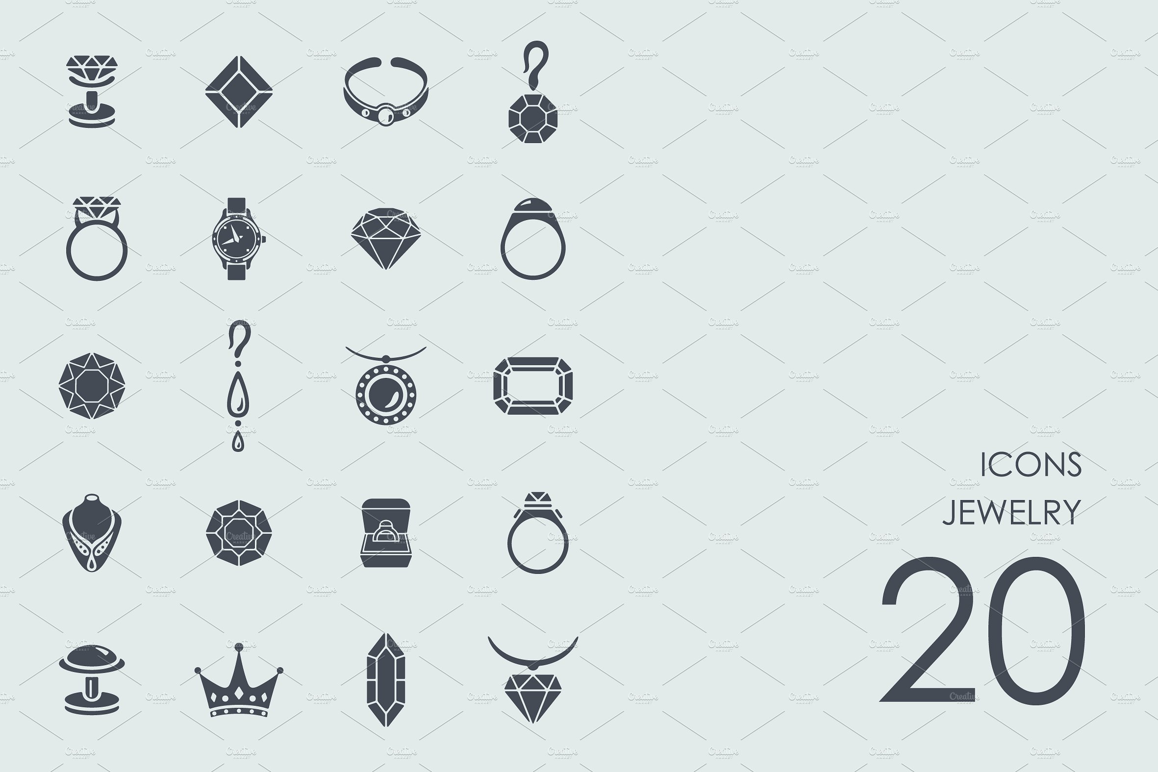 Jewelry icons