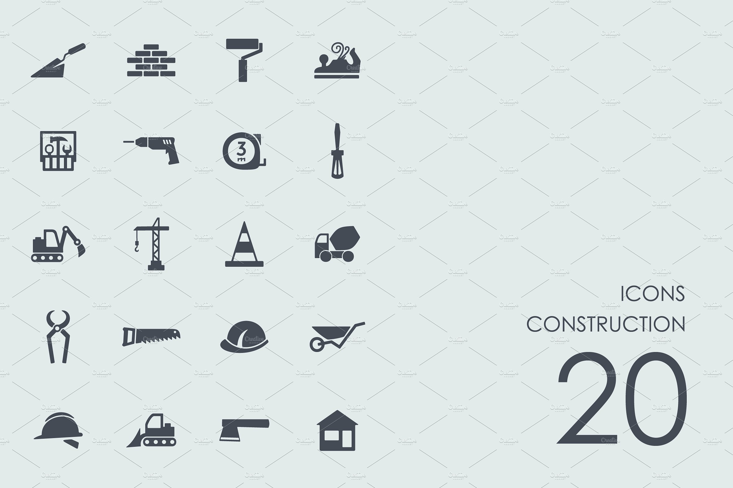 Construction icons