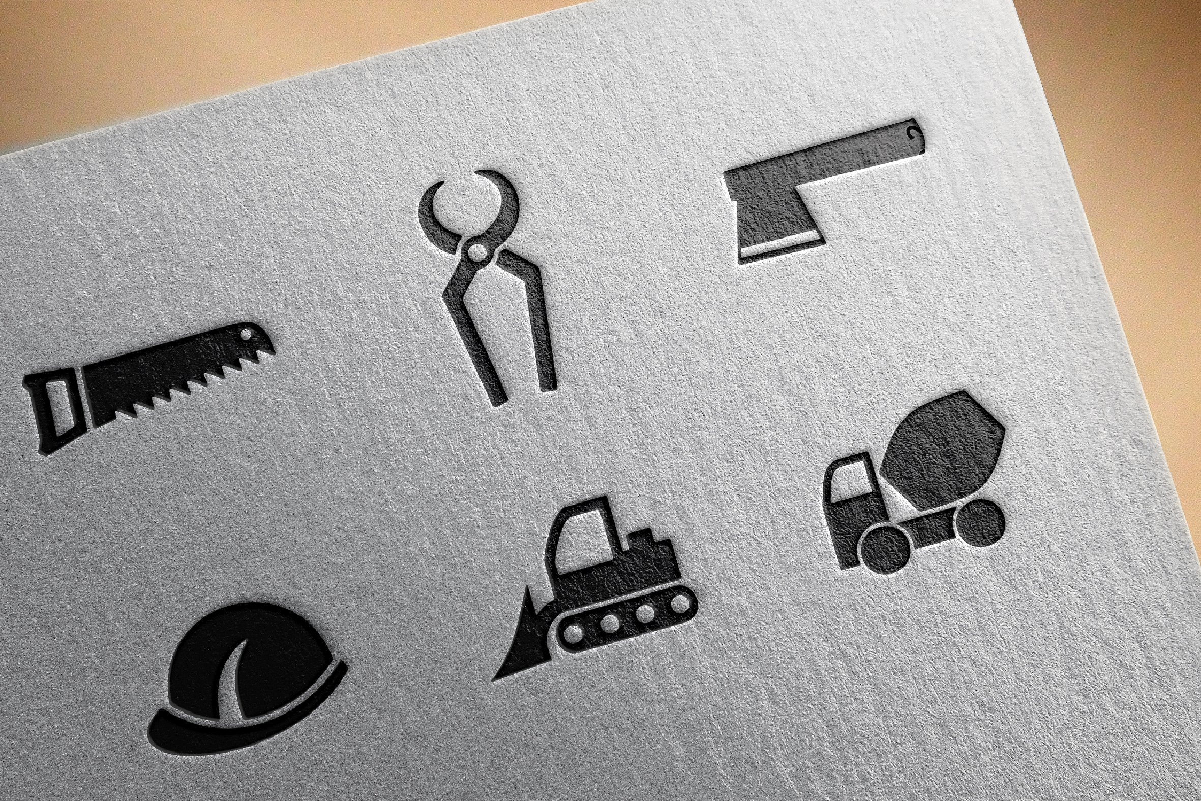 Construction icons