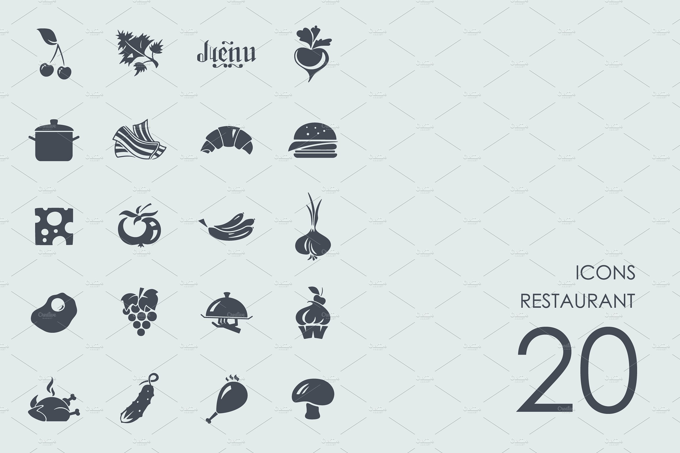 Restaurant icons