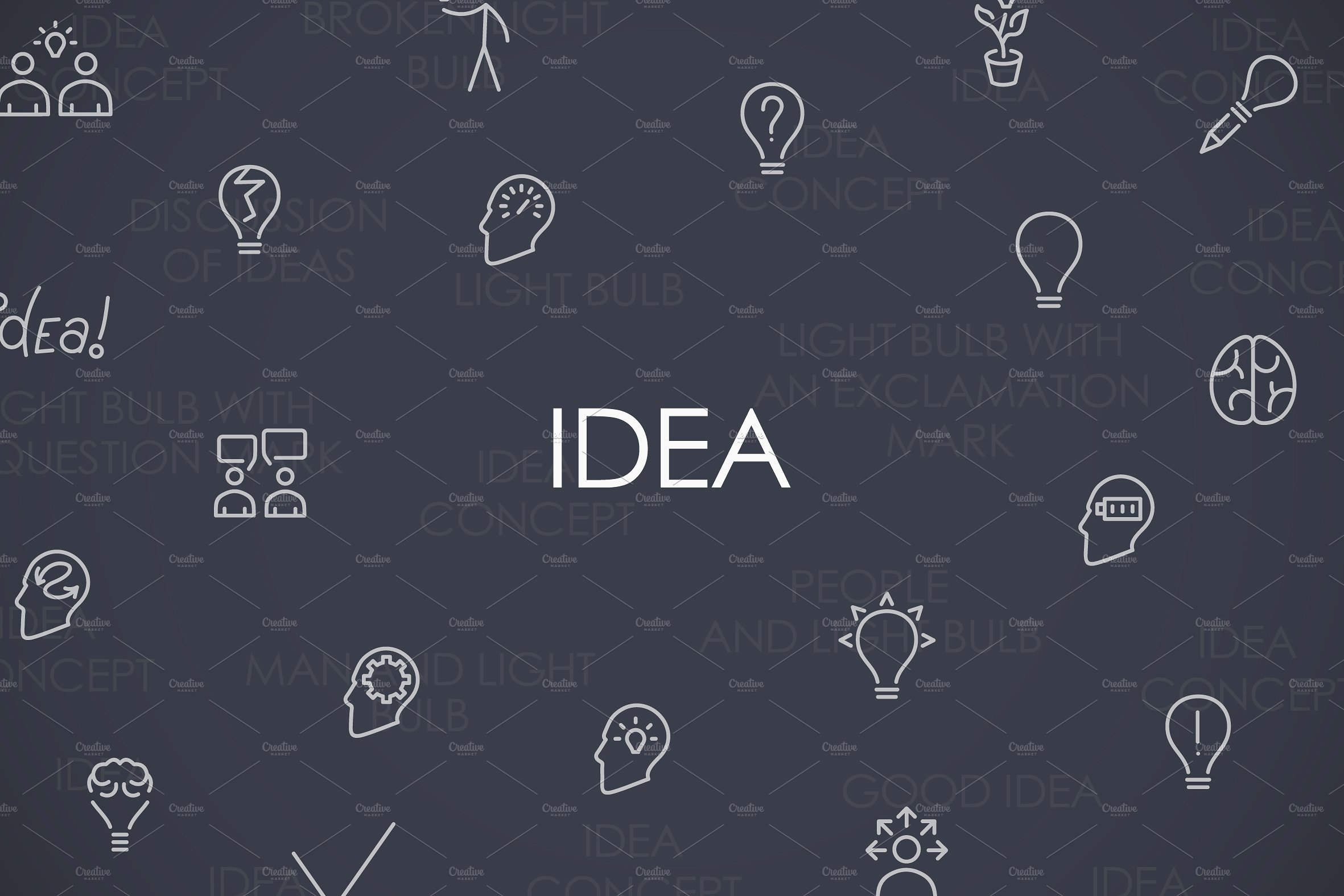 Idea thinline icons