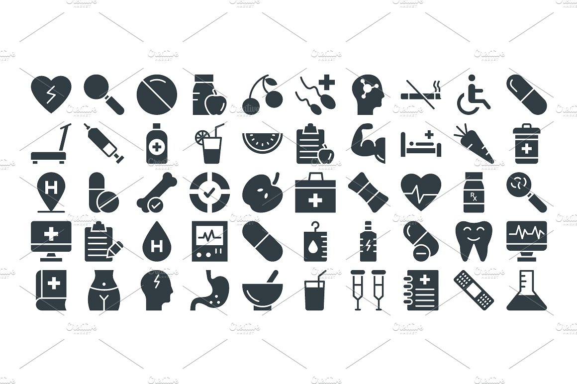 250 Medical and Health Vector