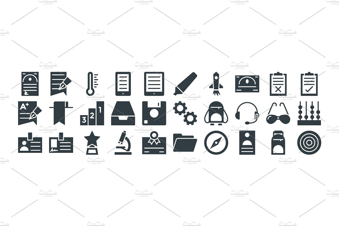 150 Education Vector Icons