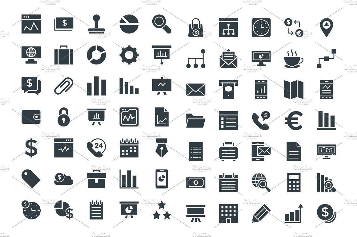 125 Business Vector Icons