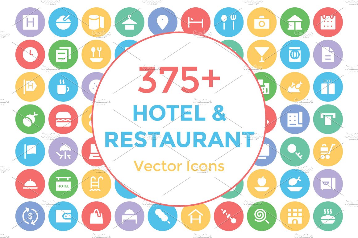 375 Hotel and Restaurant Icon