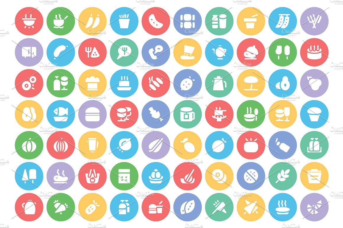 325 Food Vector Icons