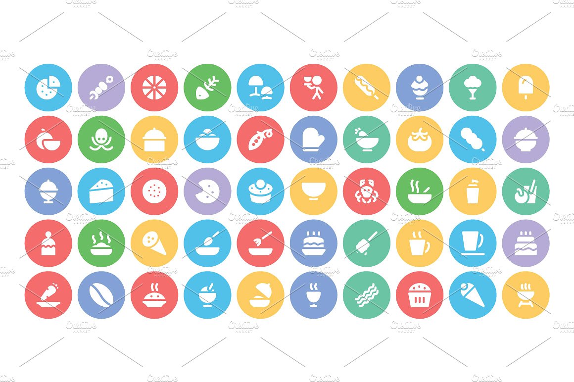 325 Food Vector Icons