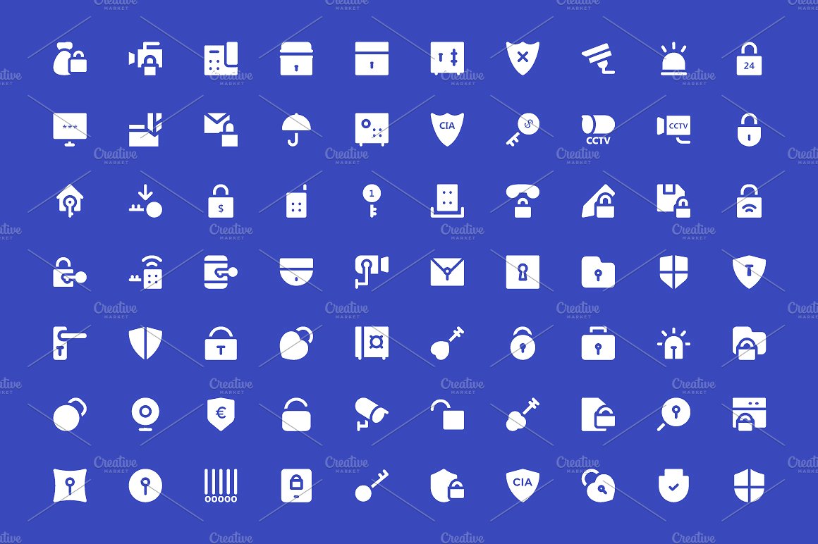 150 Security Vector Icons