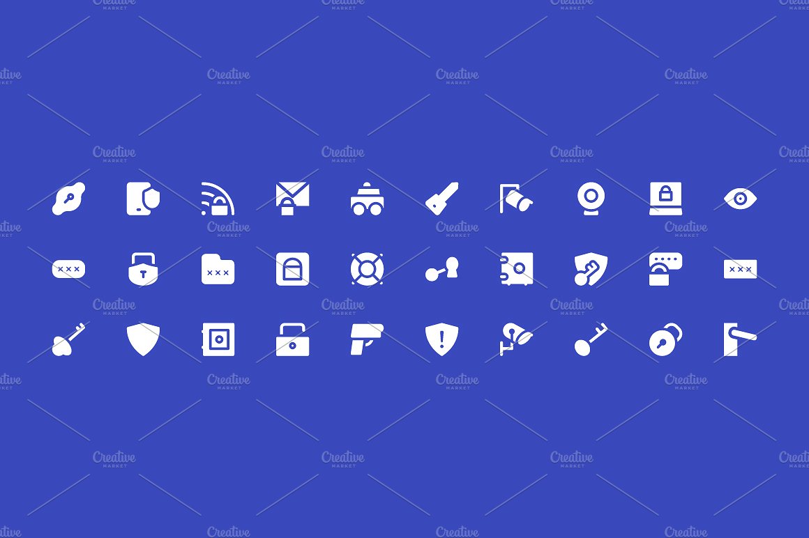 150 Security Vector Icons