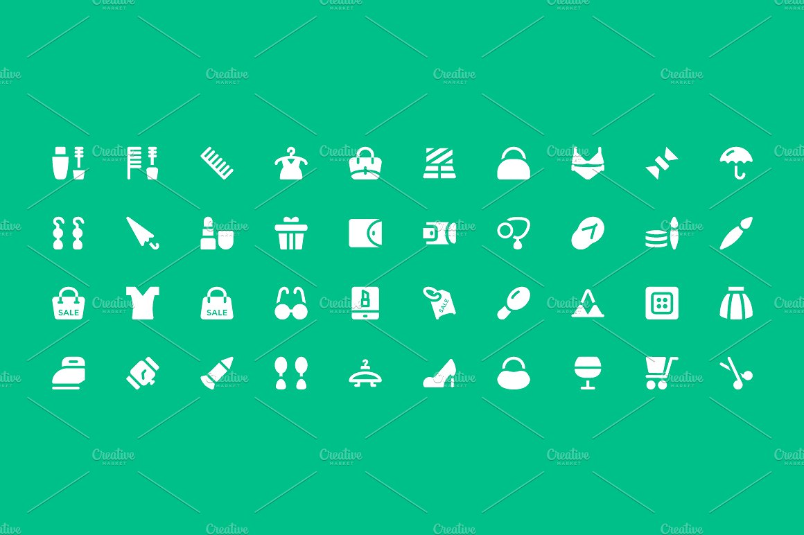 275 Fashion Vector Icons