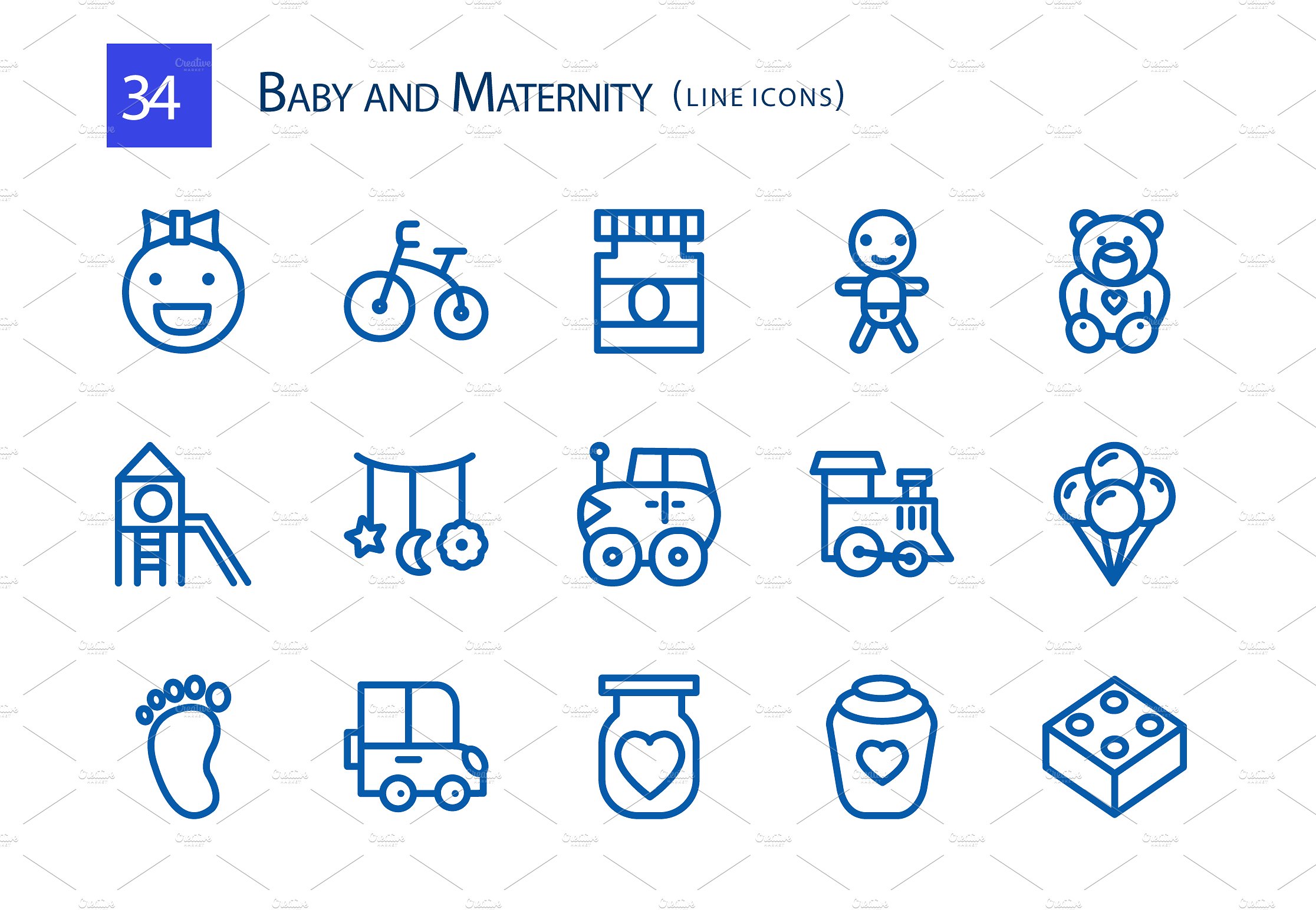 34 Baby and Maternity Line Ico